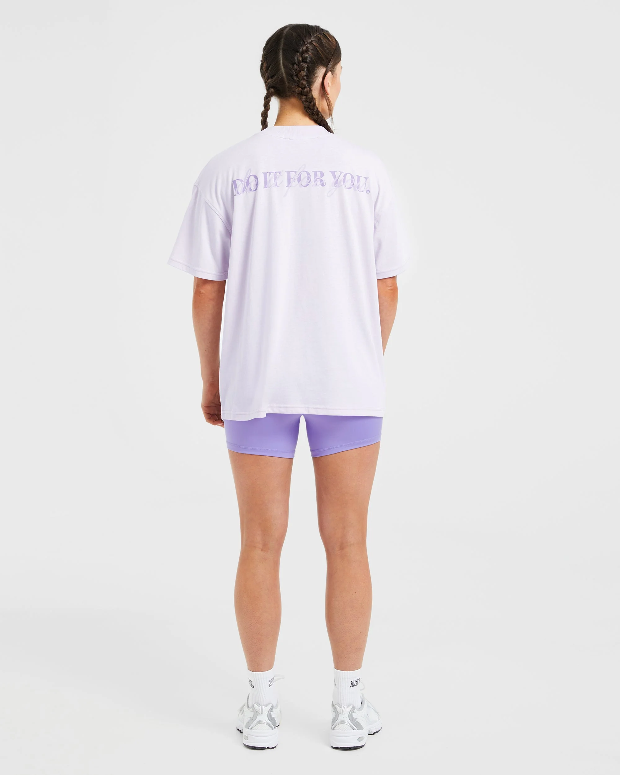 Do It For You Oversized T Shirt - Orchid Violet - Image 4