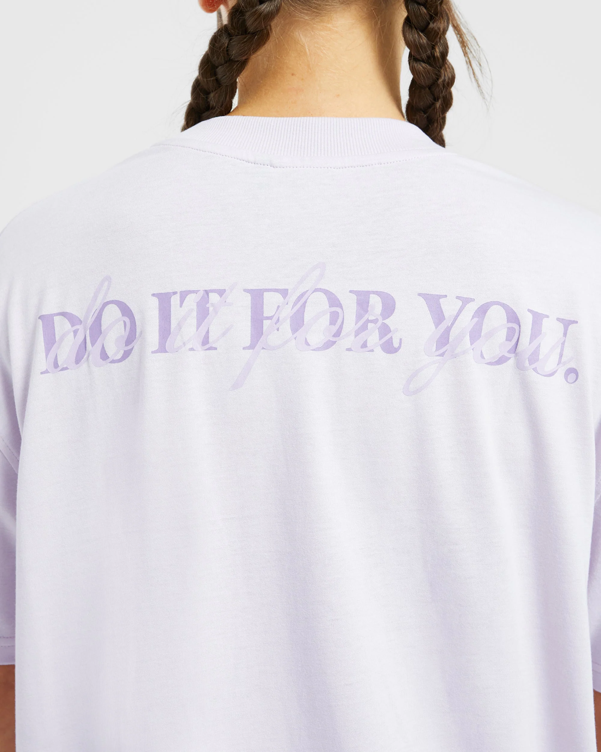 Do It For You Oversized T Shirt - Orchid Violet - Image 6