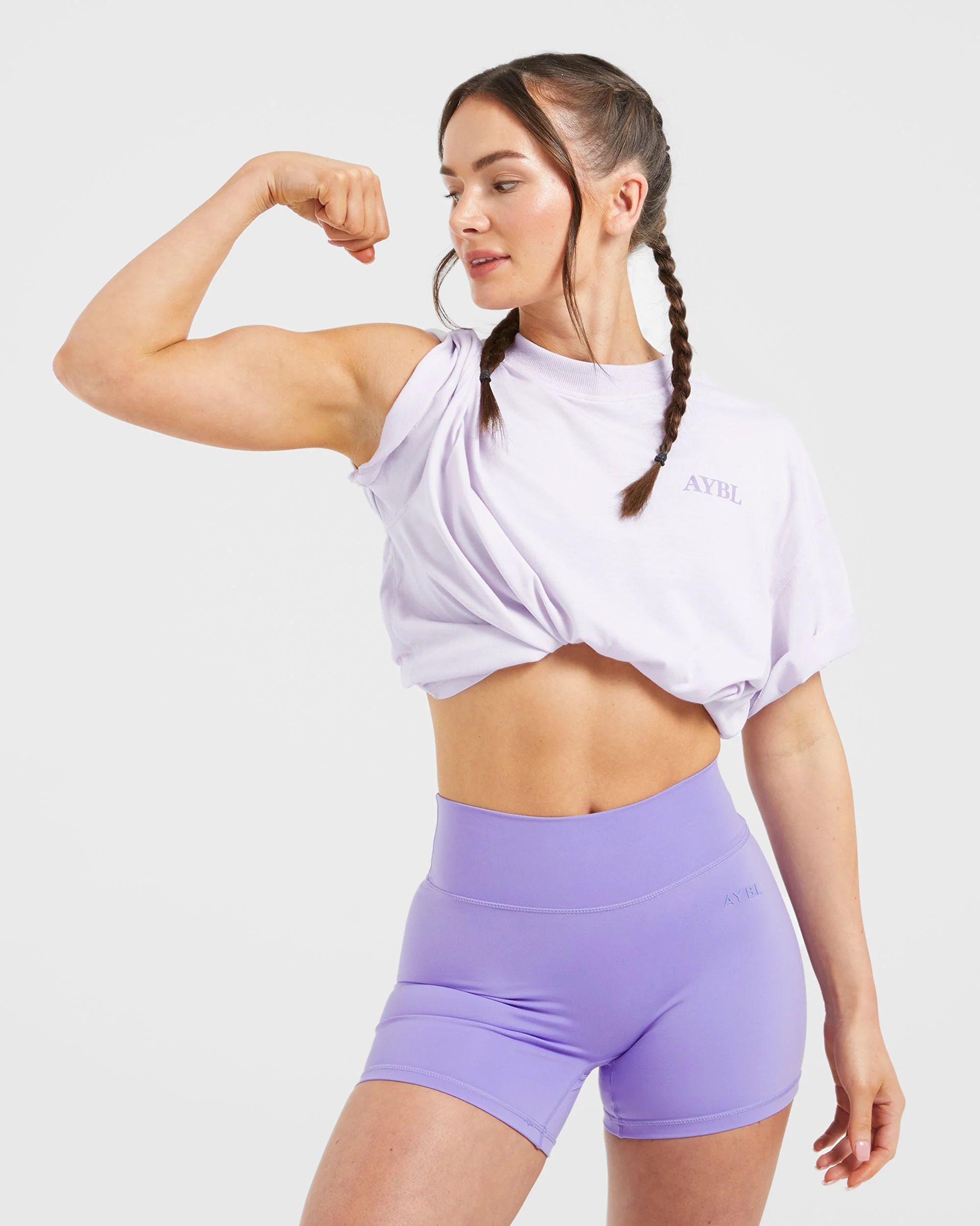 Do It For You Oversized T Shirt - Orchid Violet - Image 7