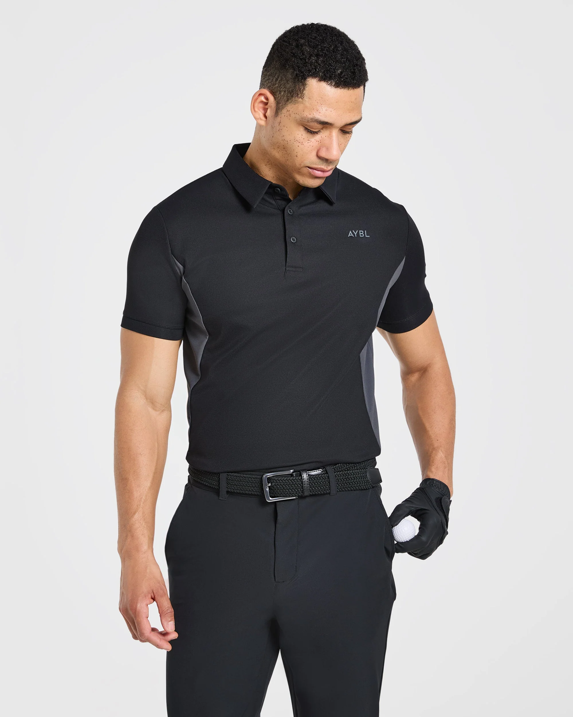 Edge Polo - Noir/Charcoal - Image 8