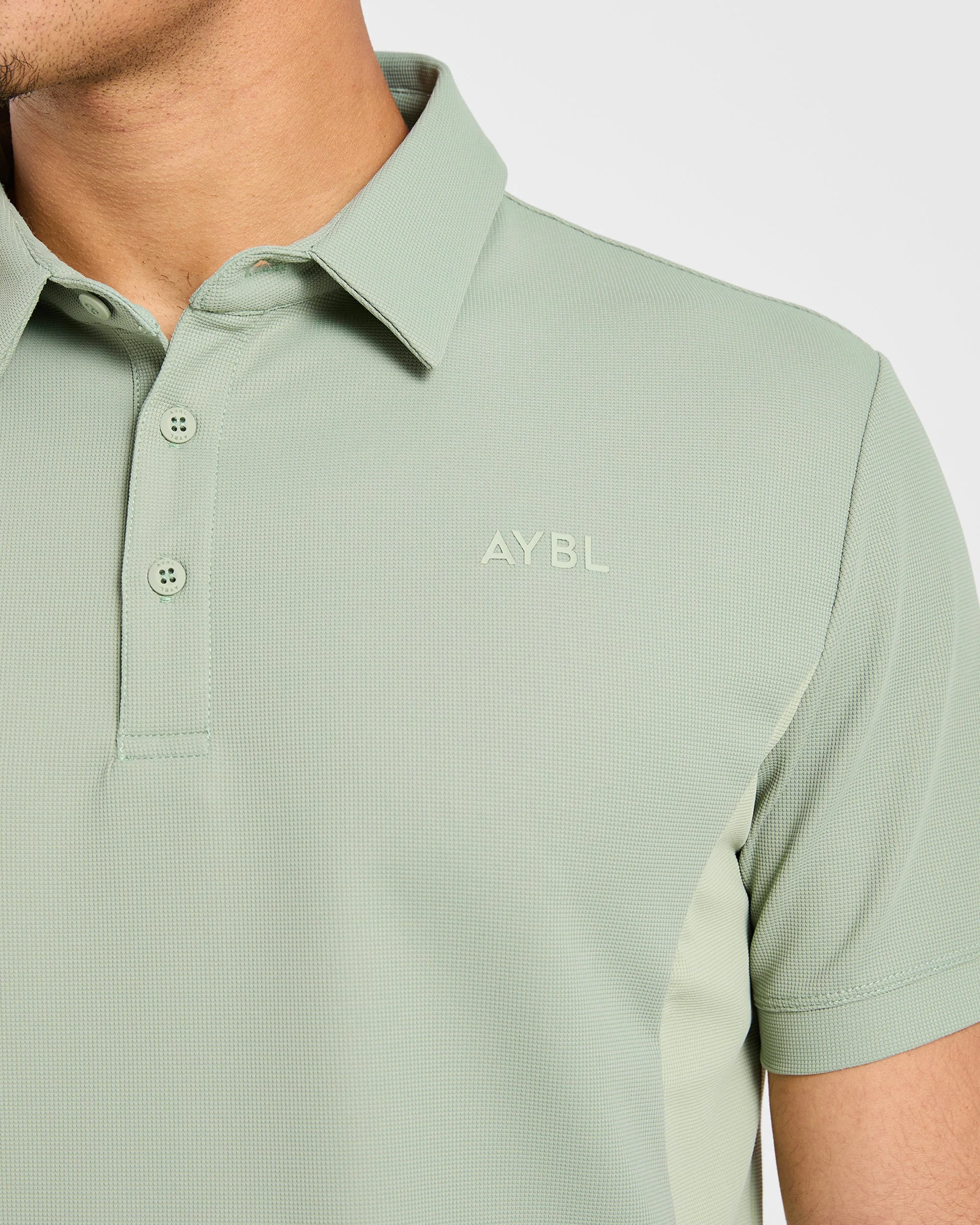 Edge Polo - Muted Olive Vert - Image 5