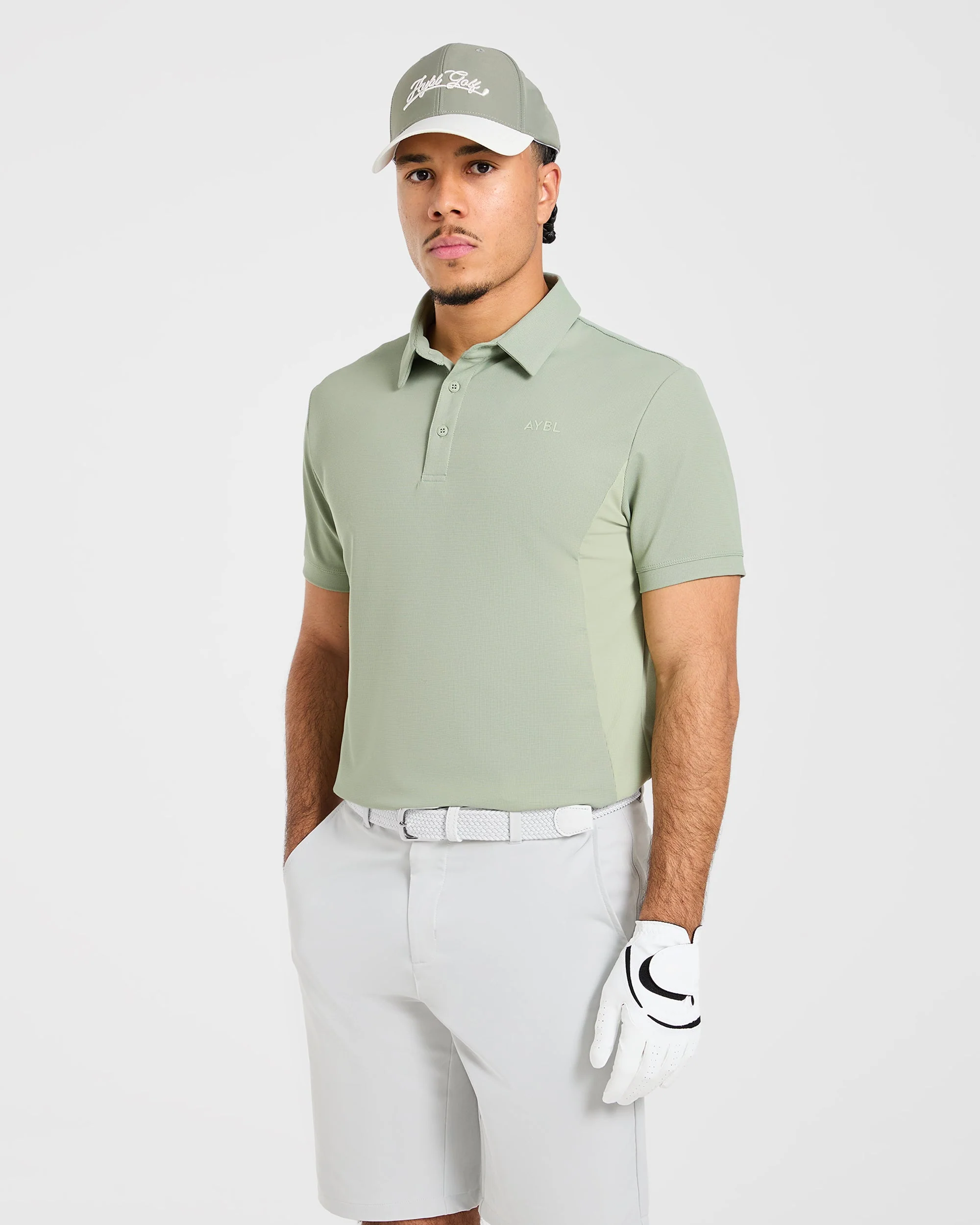 Edge Polo - Muted Olive Vert - Image 7
