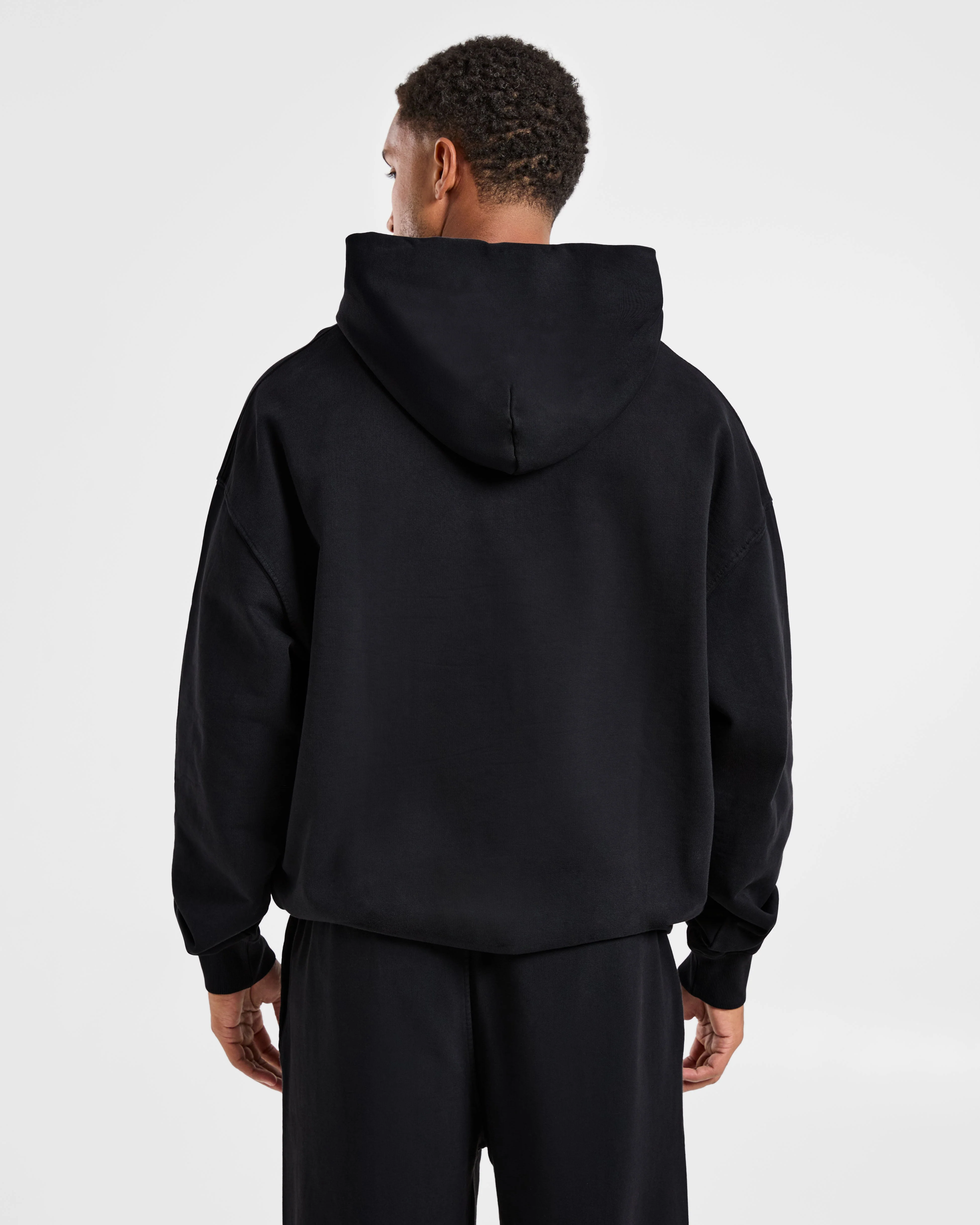 Elite Hoodie - Noir/Charcoal - Image 2