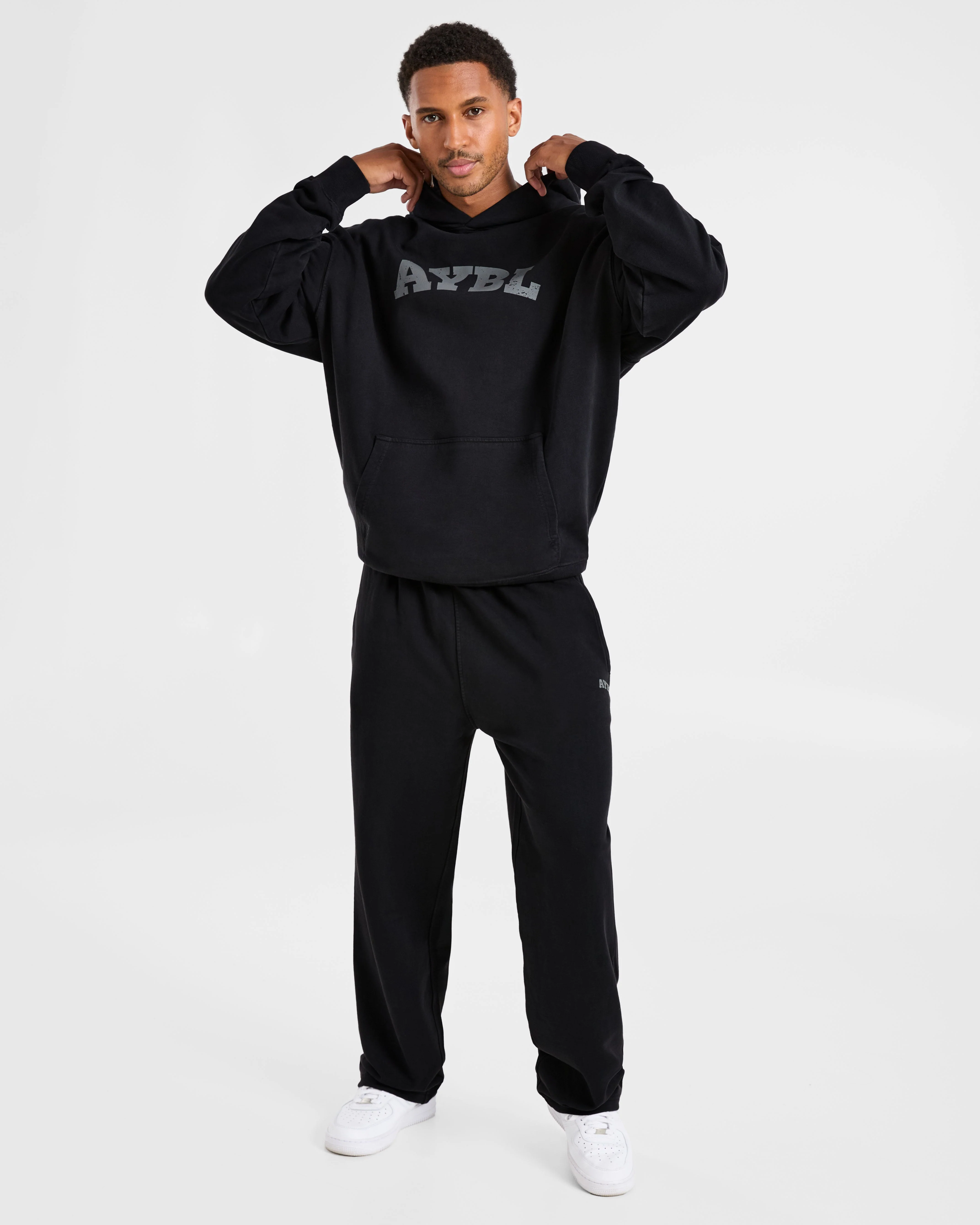 Elite Hoodie - Noir/Charcoal - Image 7