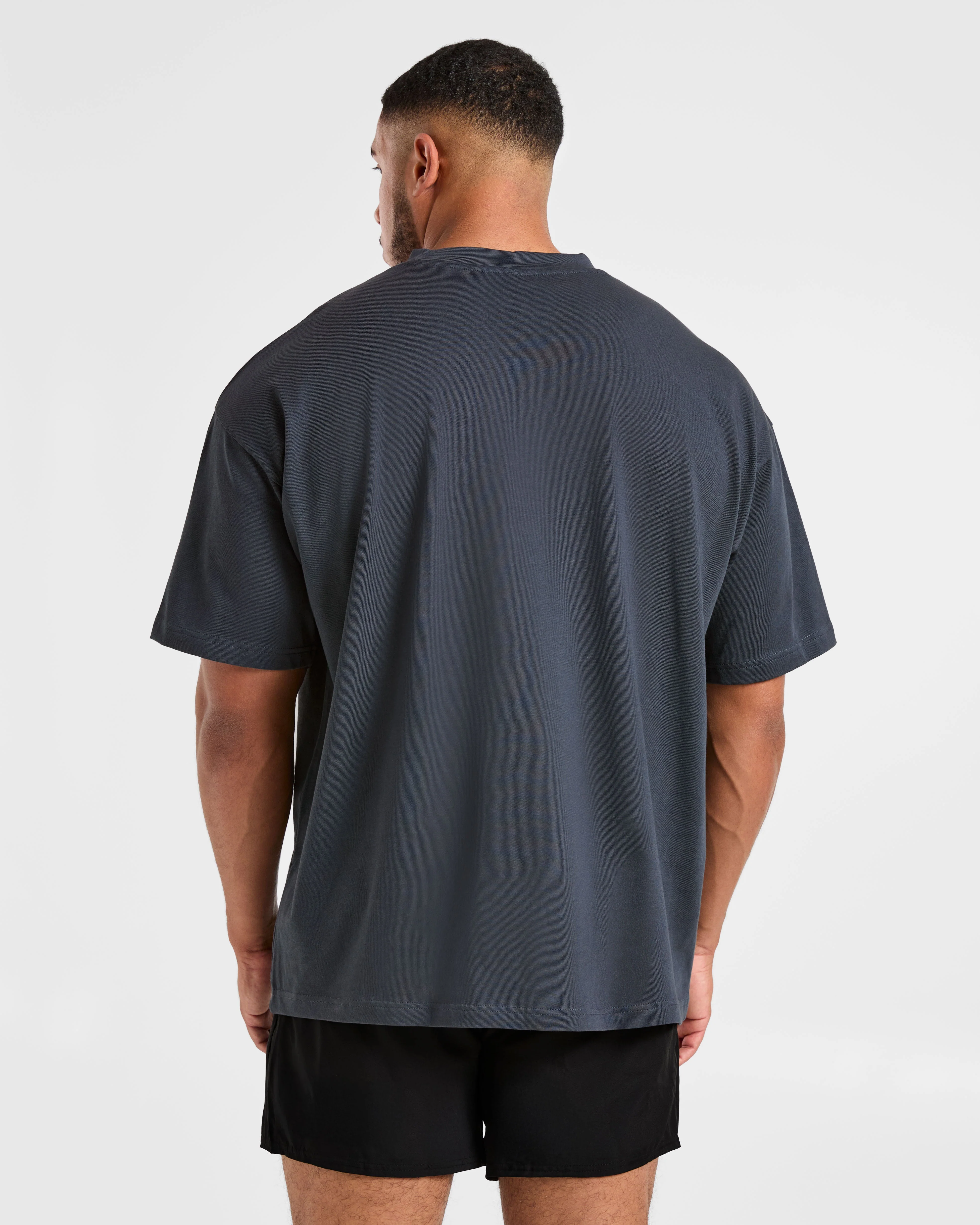 Elite Oversized T Shirt - Heavy Bleu - Image 2