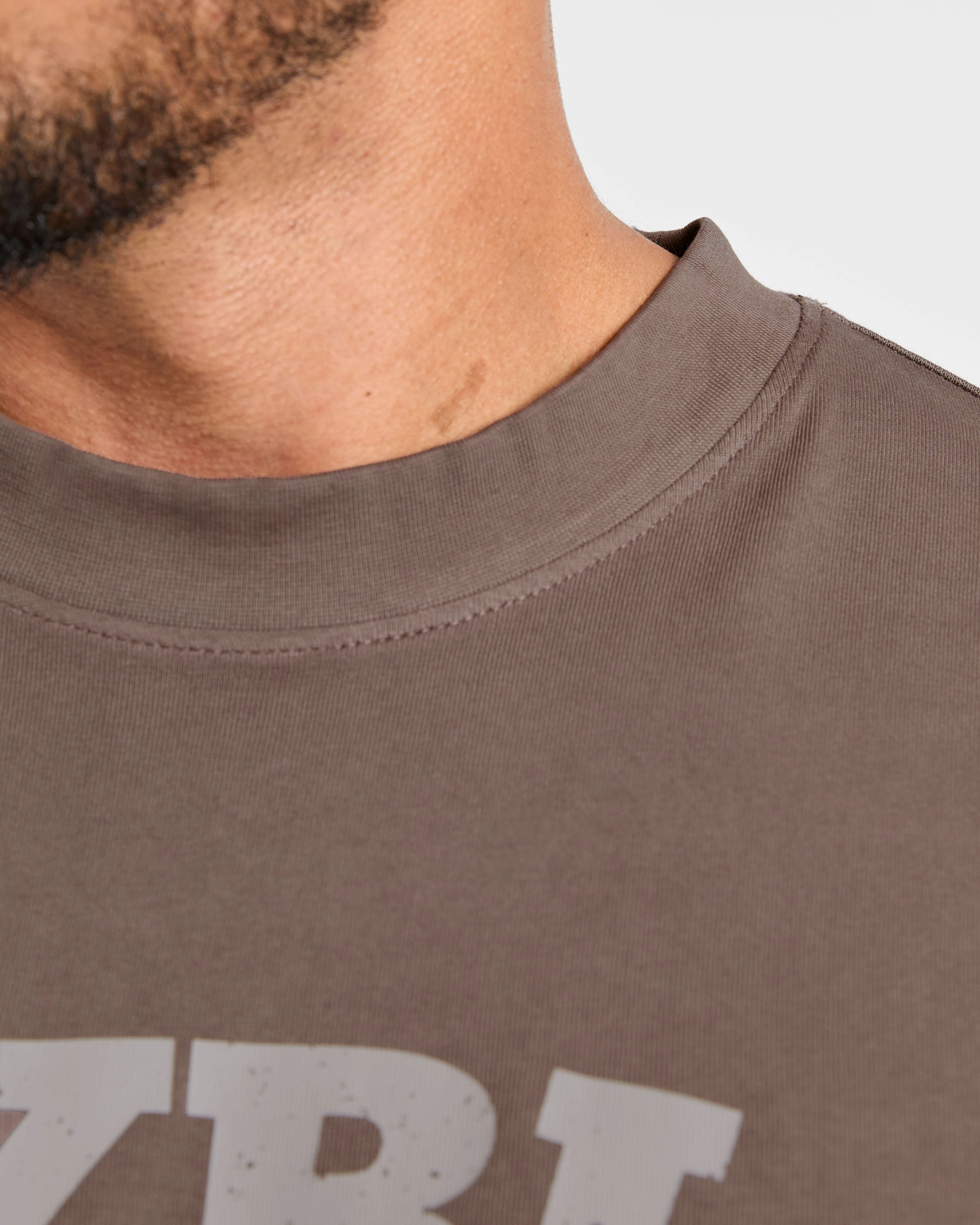 Elite Oversized T Shirt- Umber Marron - Image 6