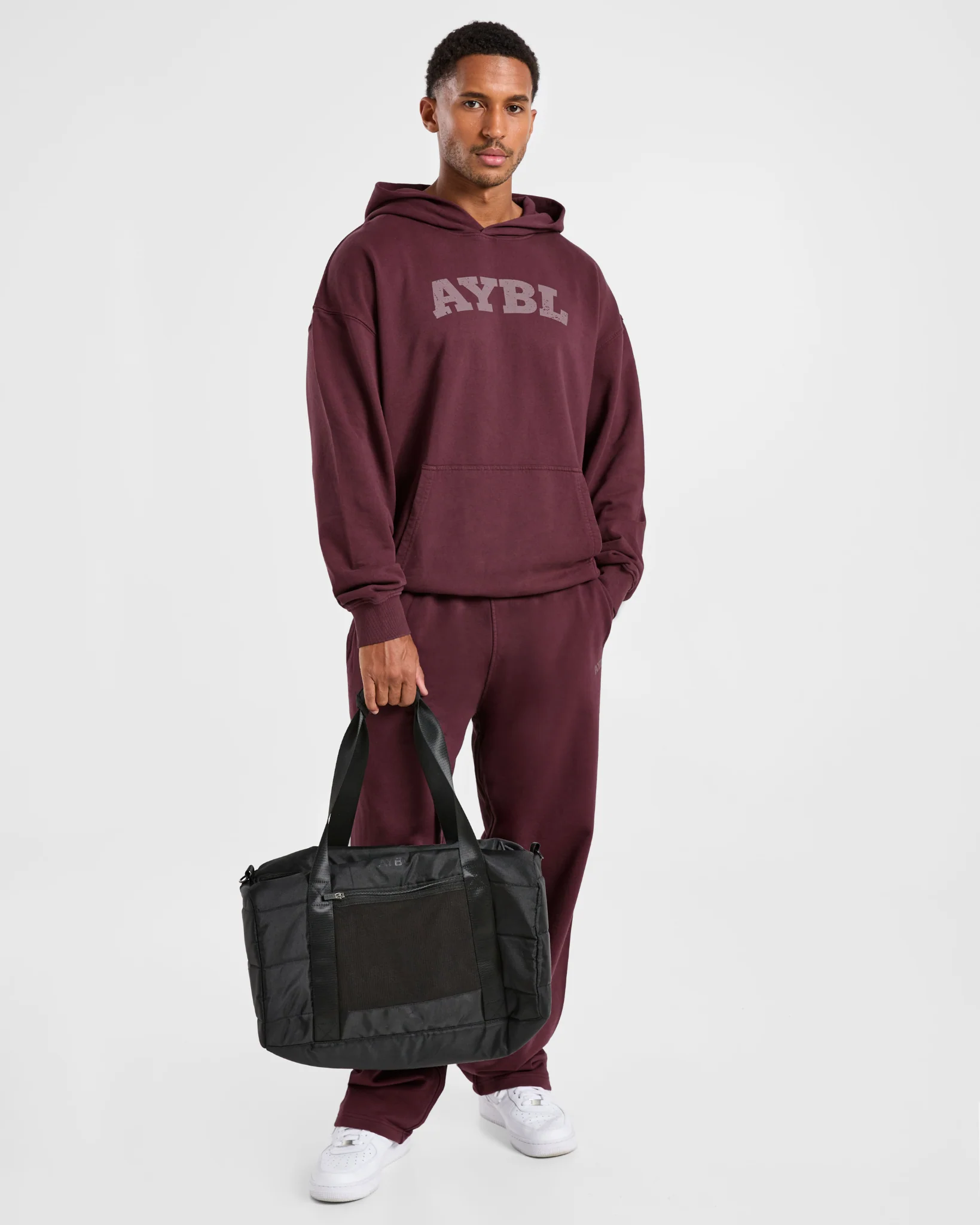 Elite Straight Leg Joggers - Dusty Plum - Image 7