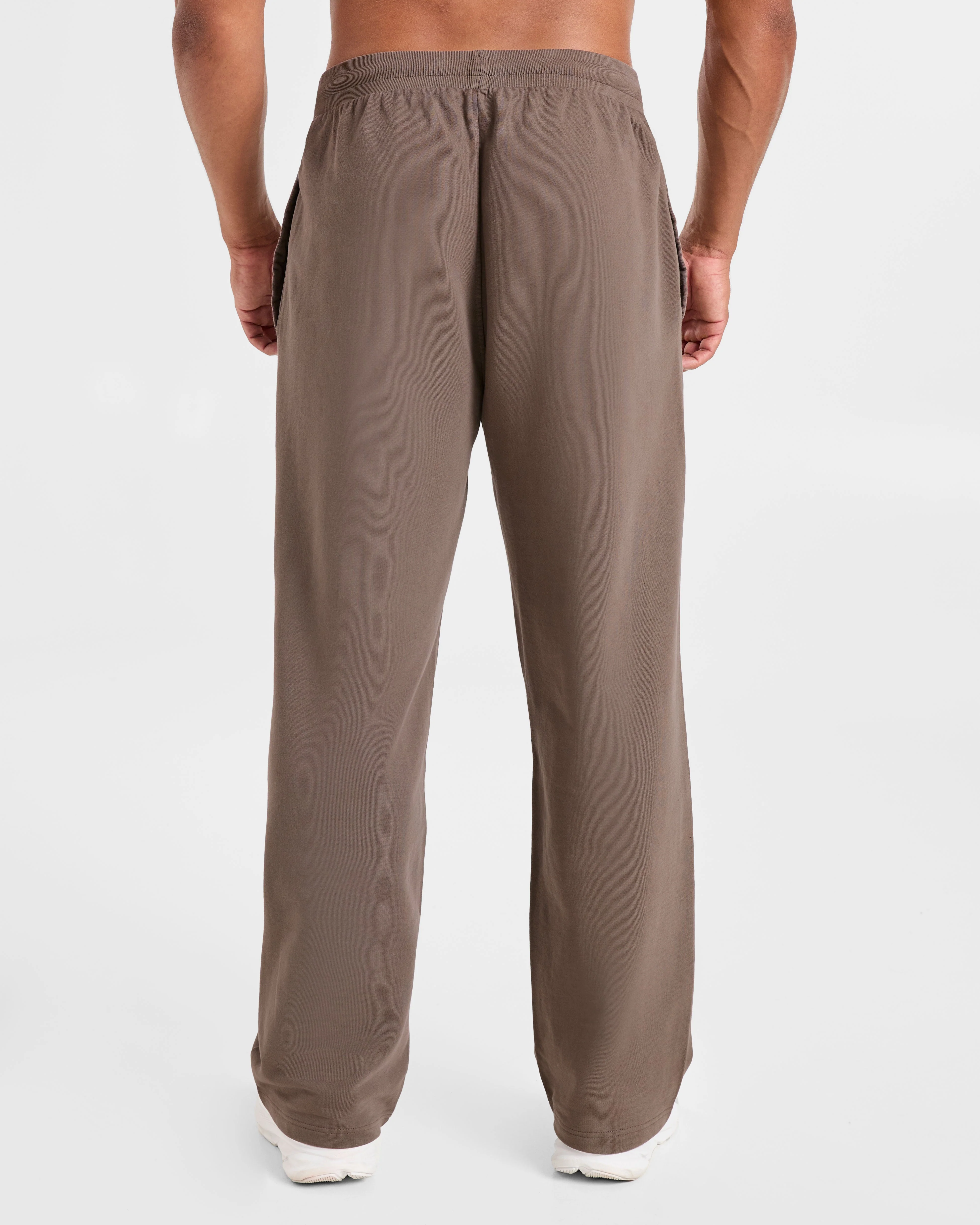 Elite Straight Leg Joggers - Umber Marron - Image 2