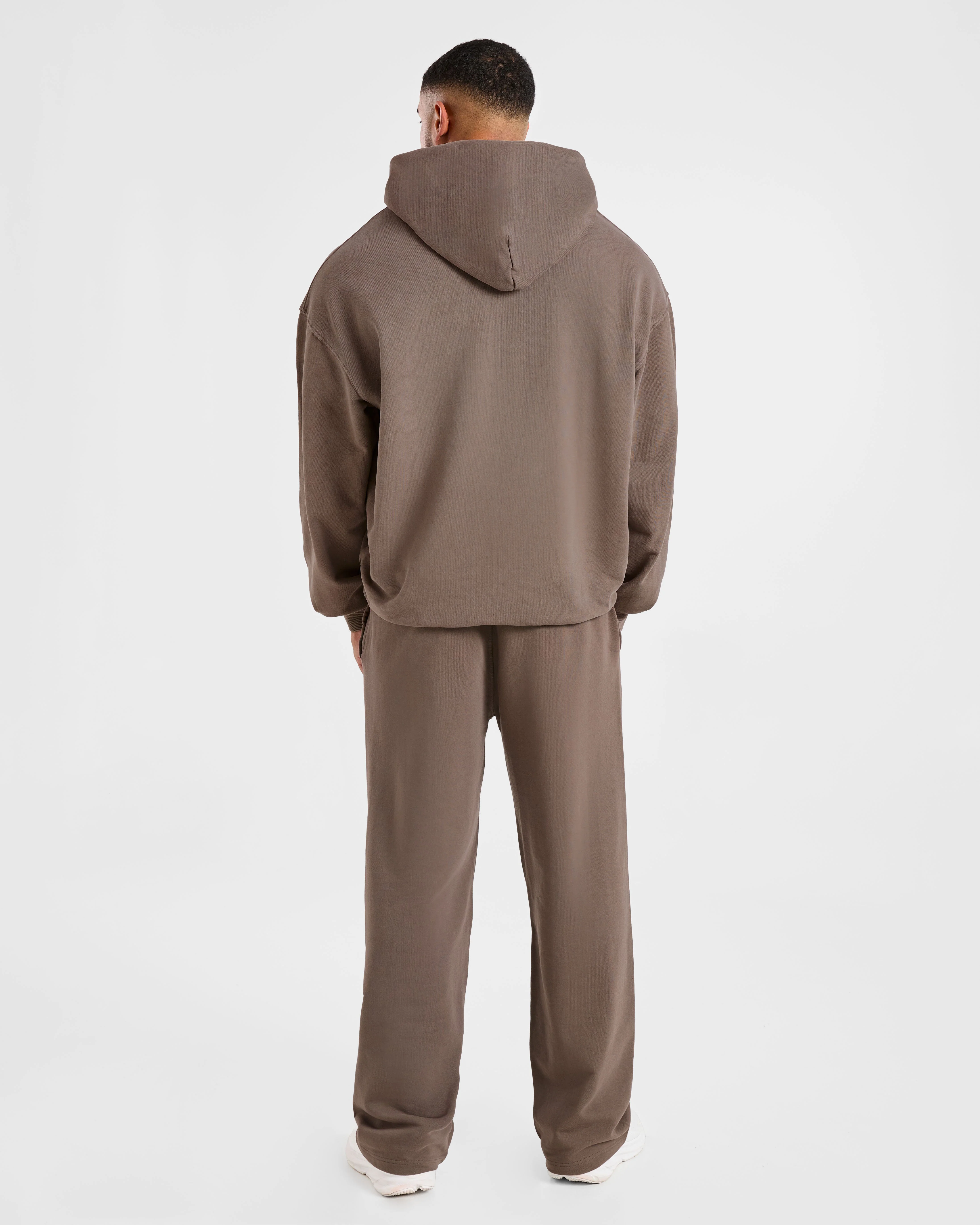 Elite Straight Leg Joggers - Umber Marron - Image 4