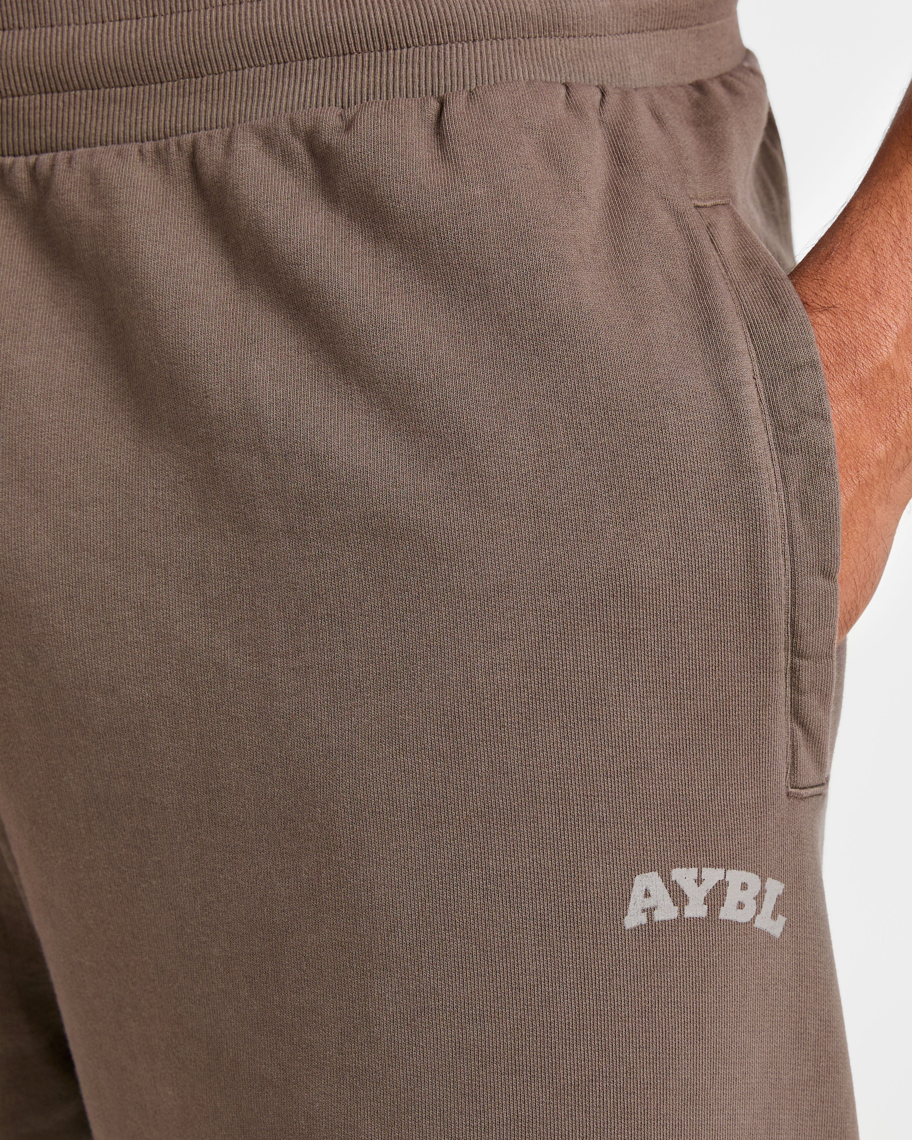 Elite Straight Leg Joggers - Umber Marron - Image 5
