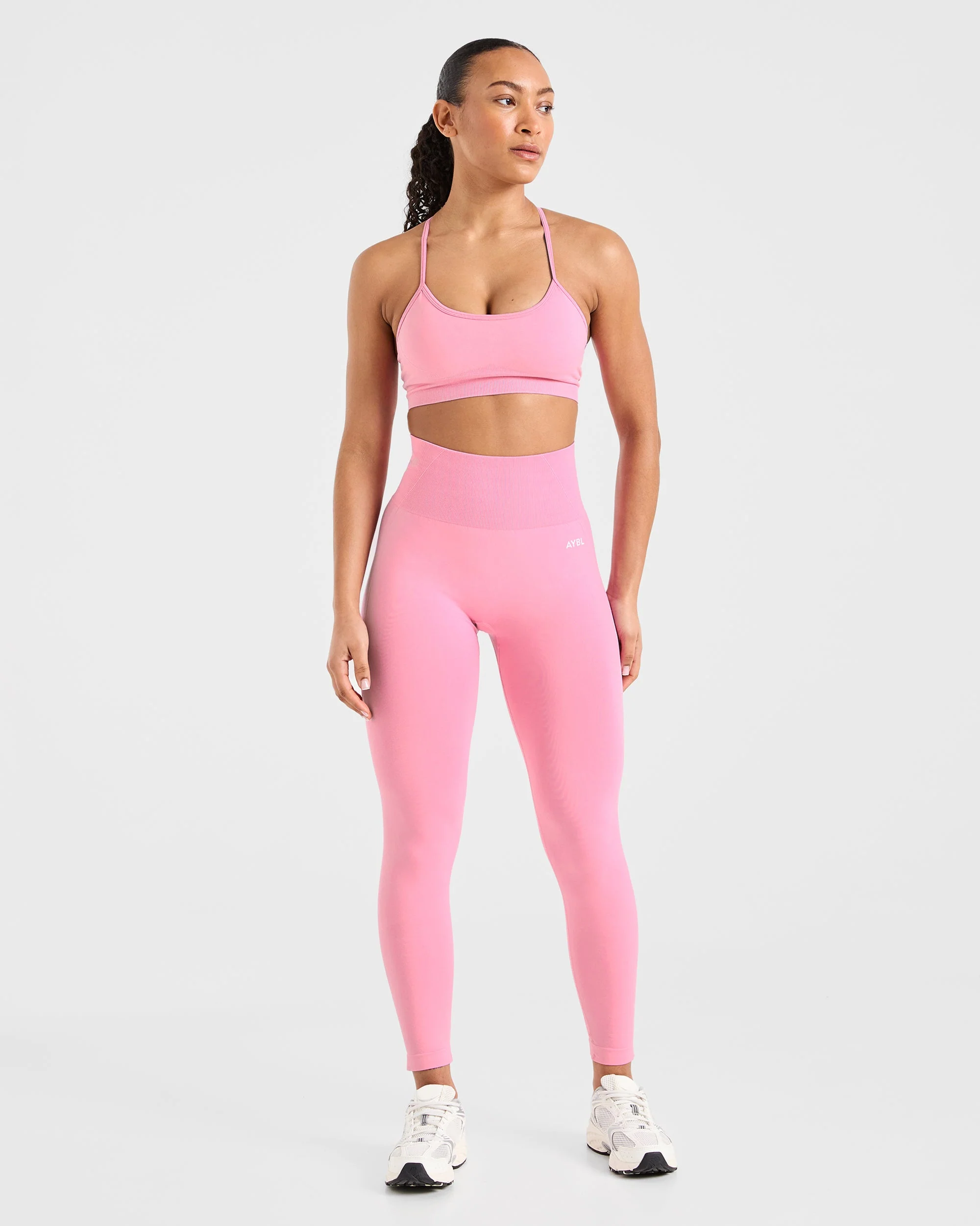Empower Seamless Leggings - Baby Rose - Image 3
