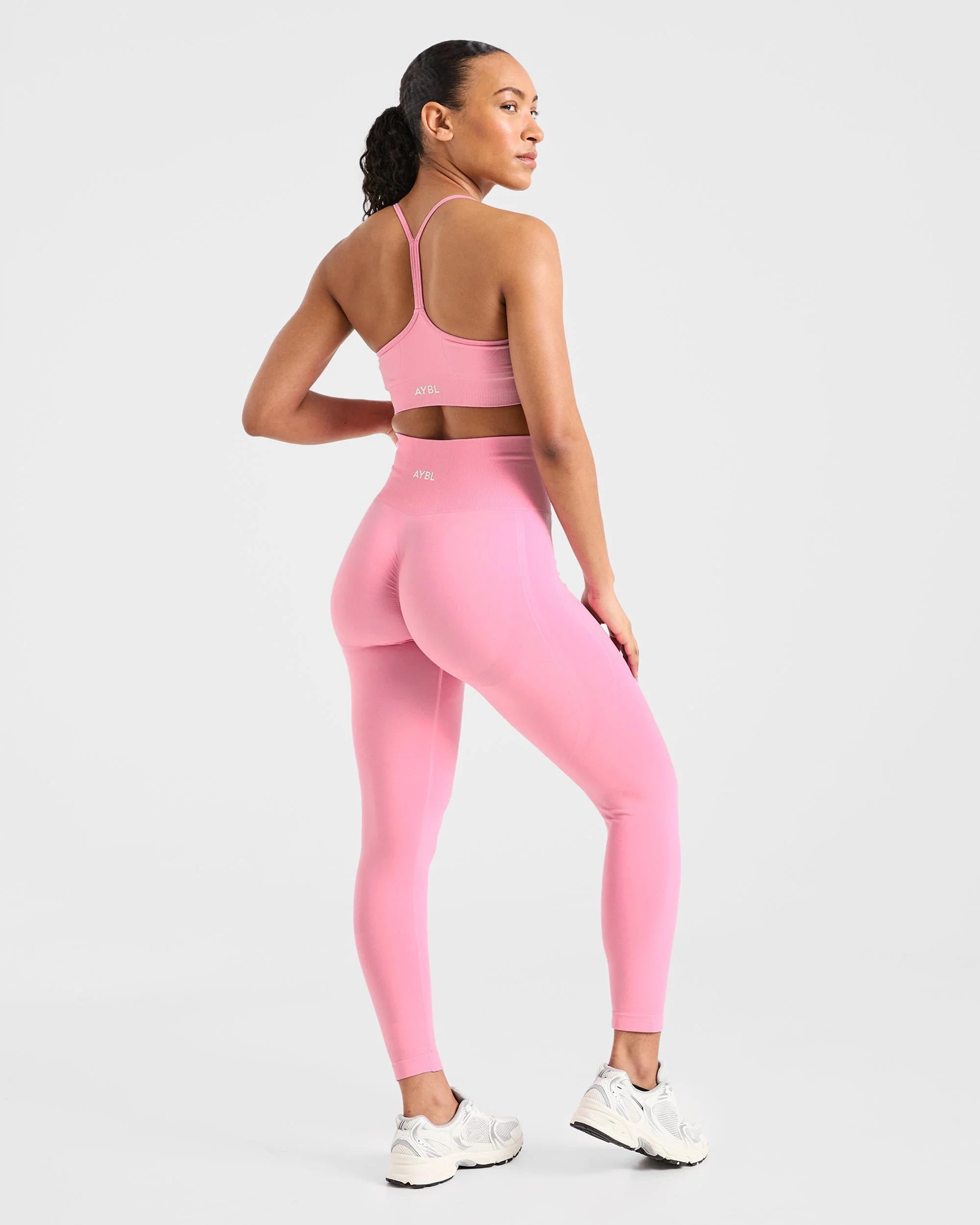 Empower Seamless Leggings - Baby Rose - Image 4