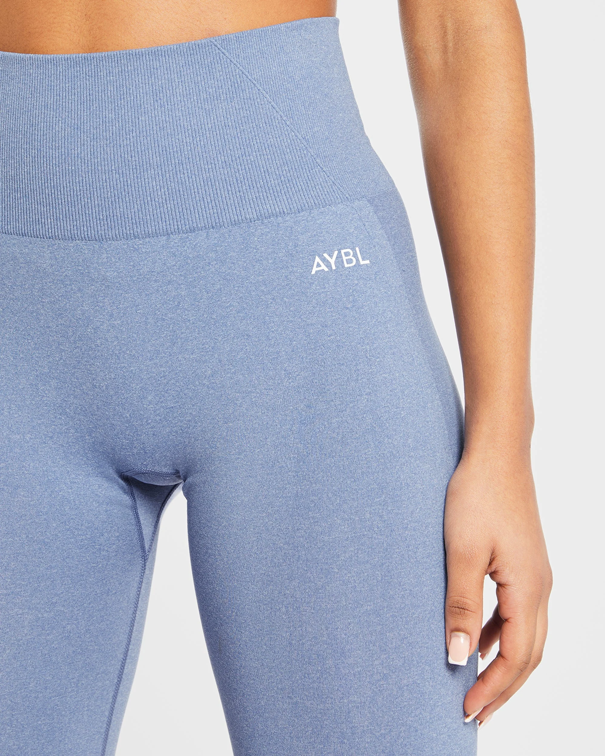 Empower Seamless Leggings - Bleu Marl - Image 5