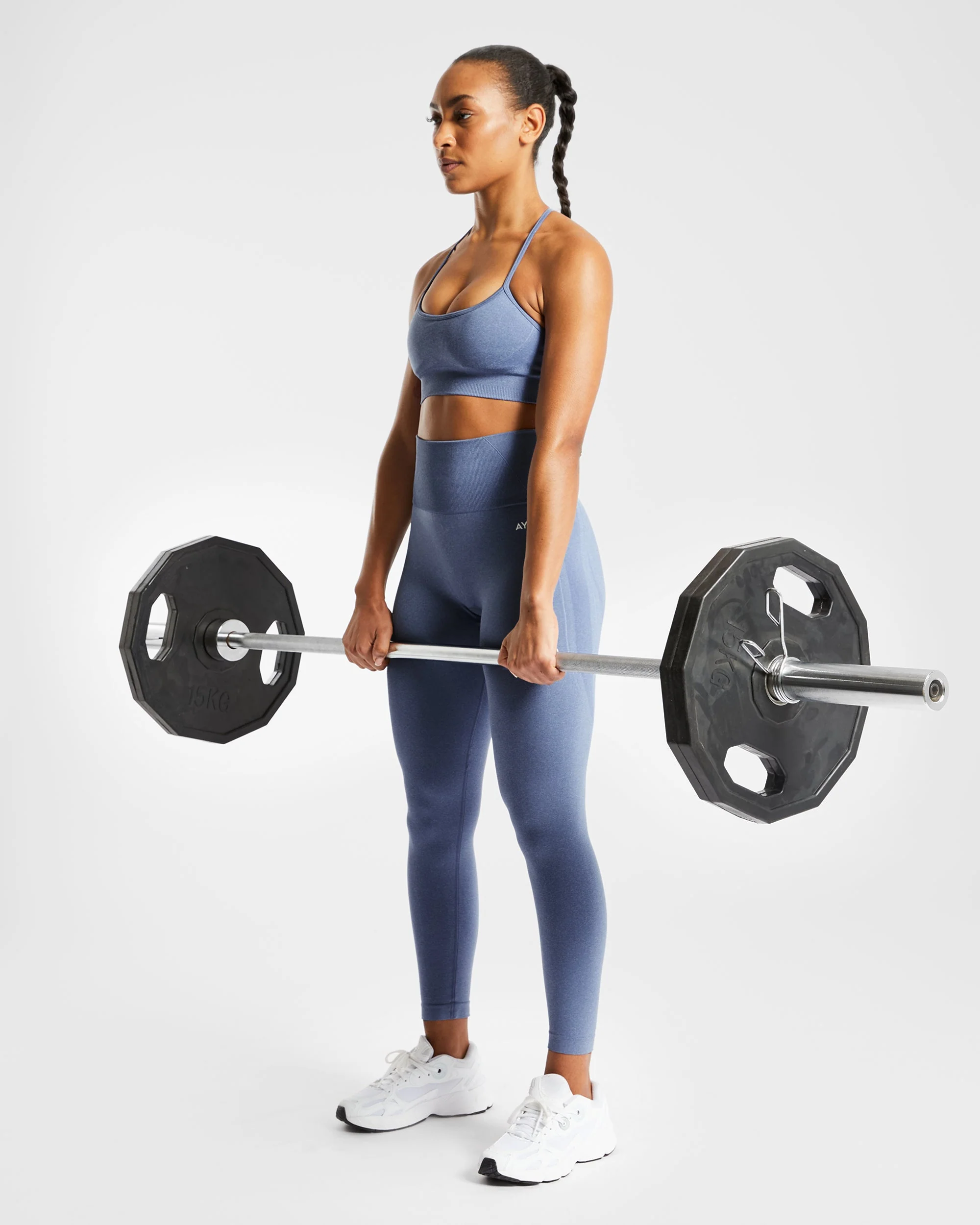 Empower Seamless Leggings - Bleu Marl - Image 7