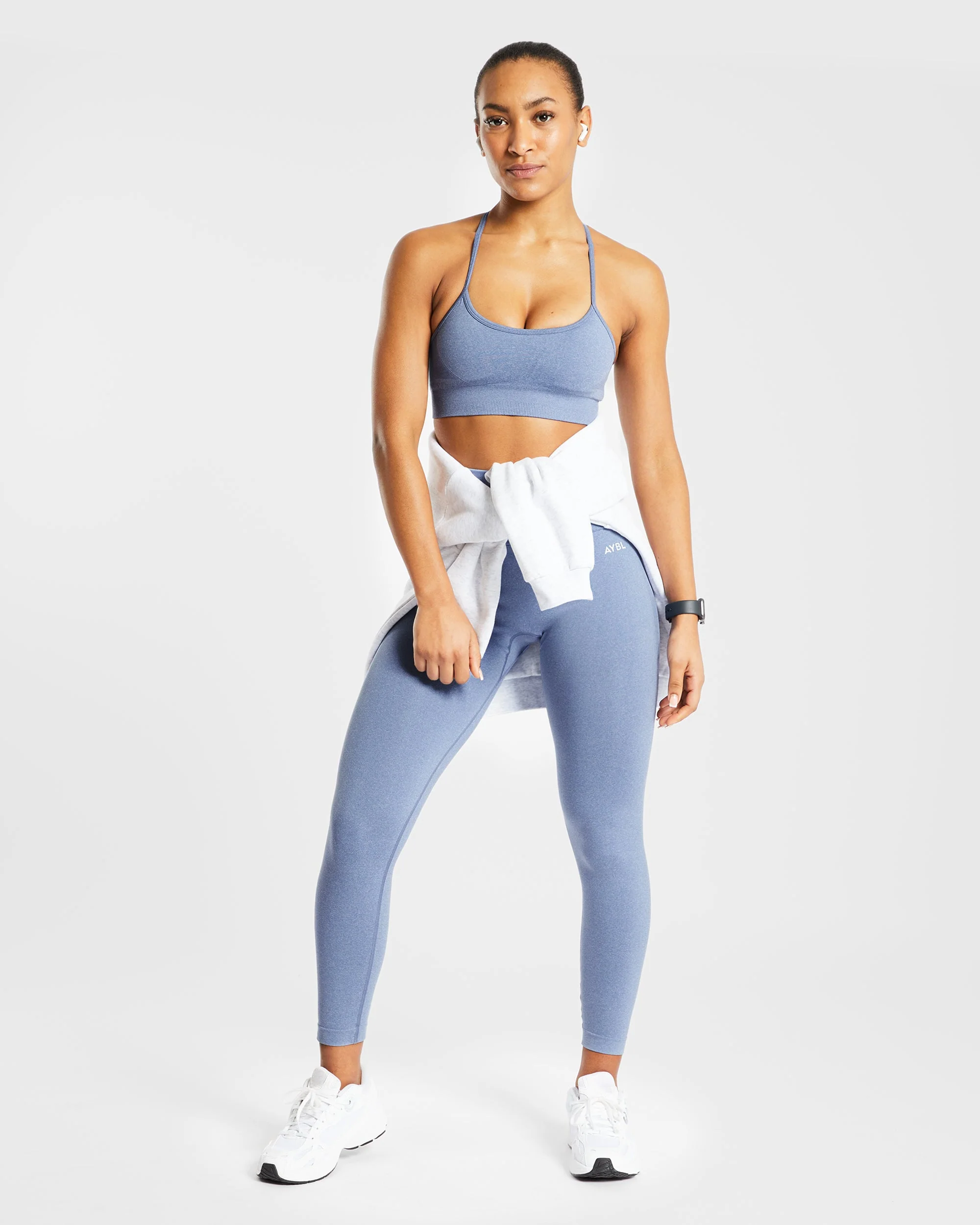 Empower Seamless Leggings - Bleu Marl - Image 8