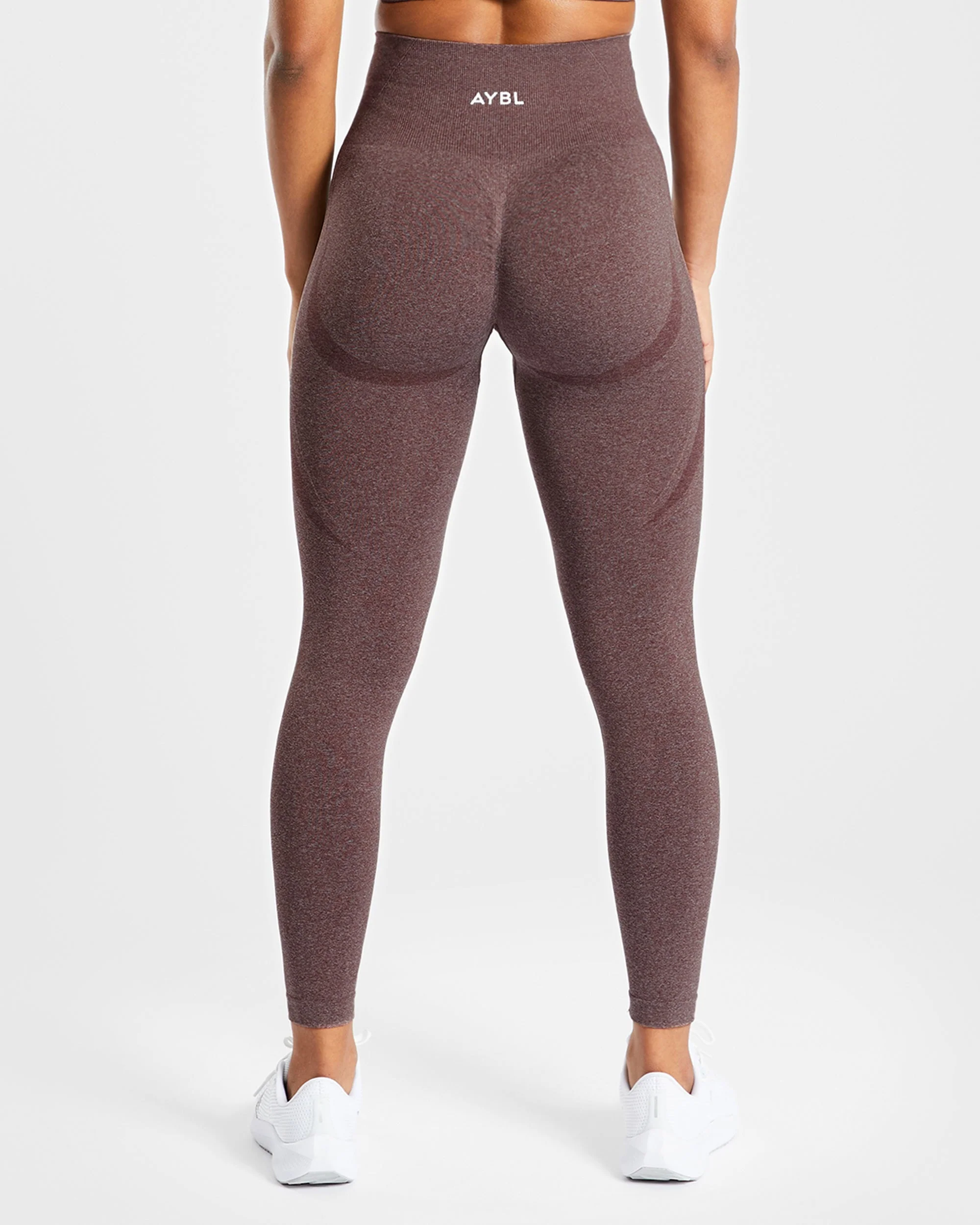 Empower Seamless Leggings - Marron Marl - Image 2