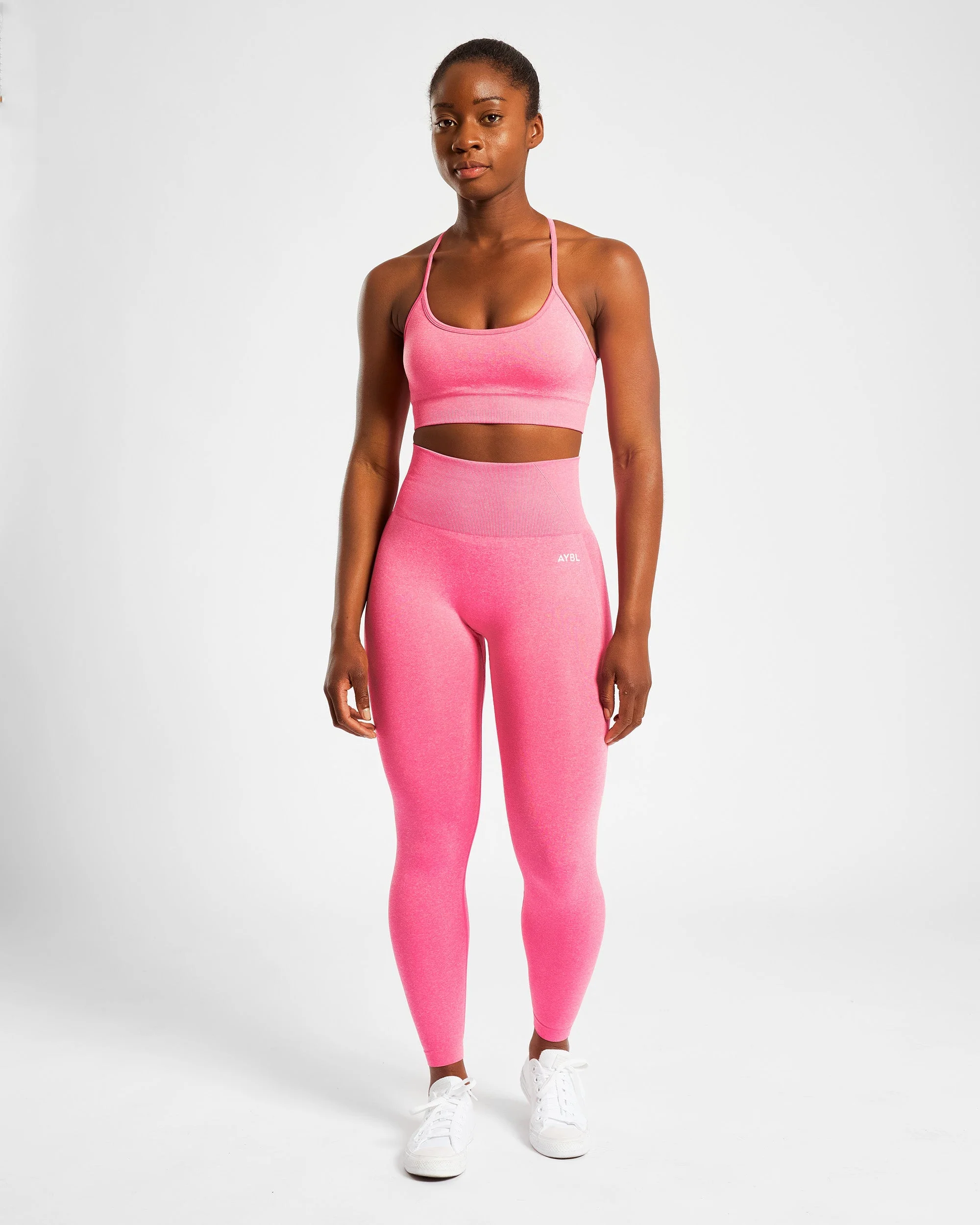 Empower Seamless Leggings - Rose Marl - Image 3