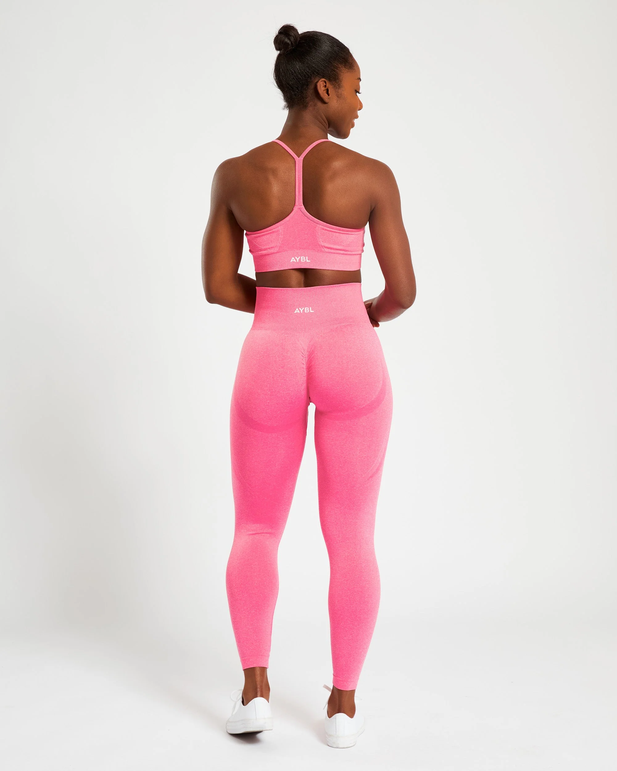 Empower Seamless Leggings - Rose Marl - Image 4