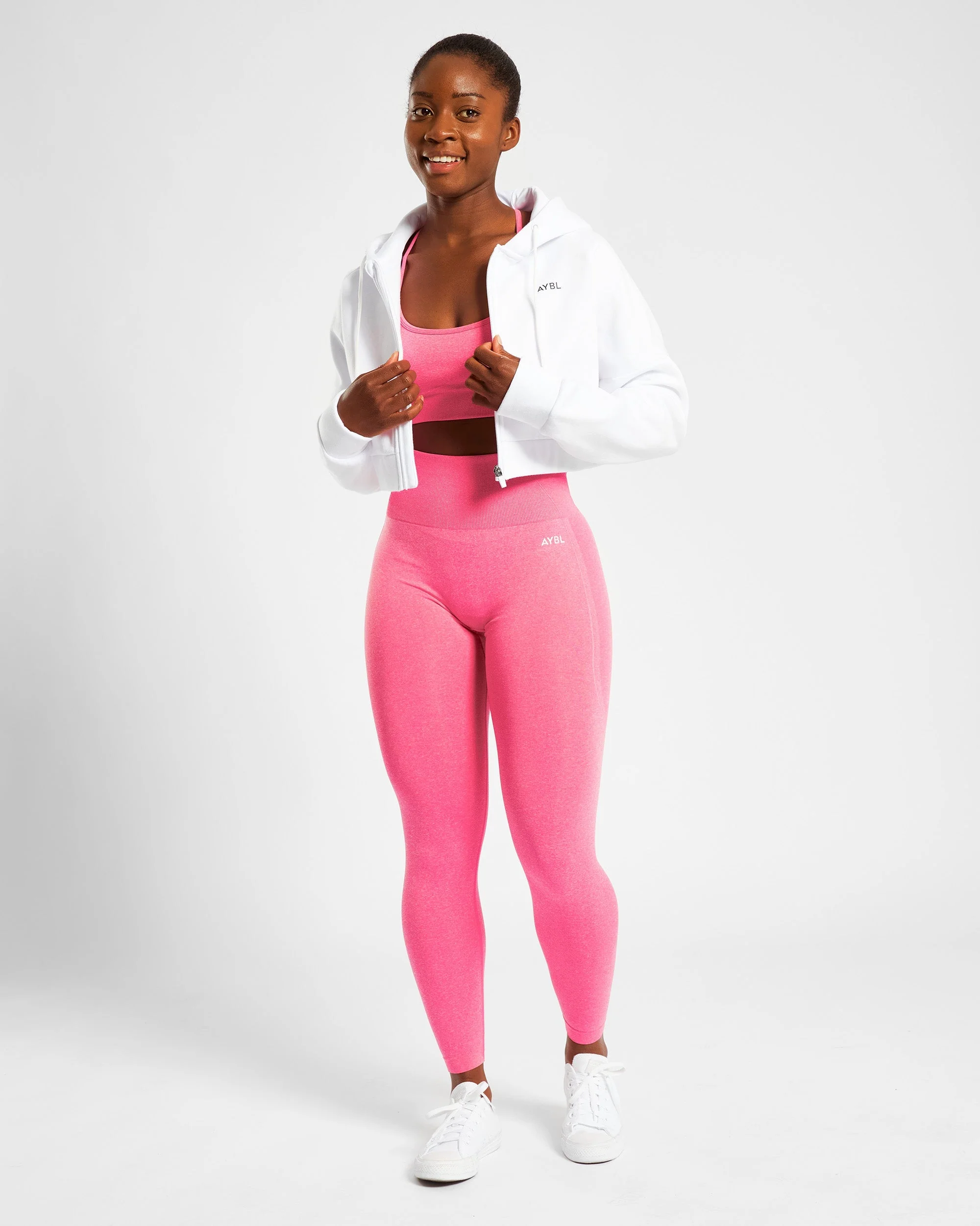 Empower Seamless Leggings - Rose Marl - Image 8