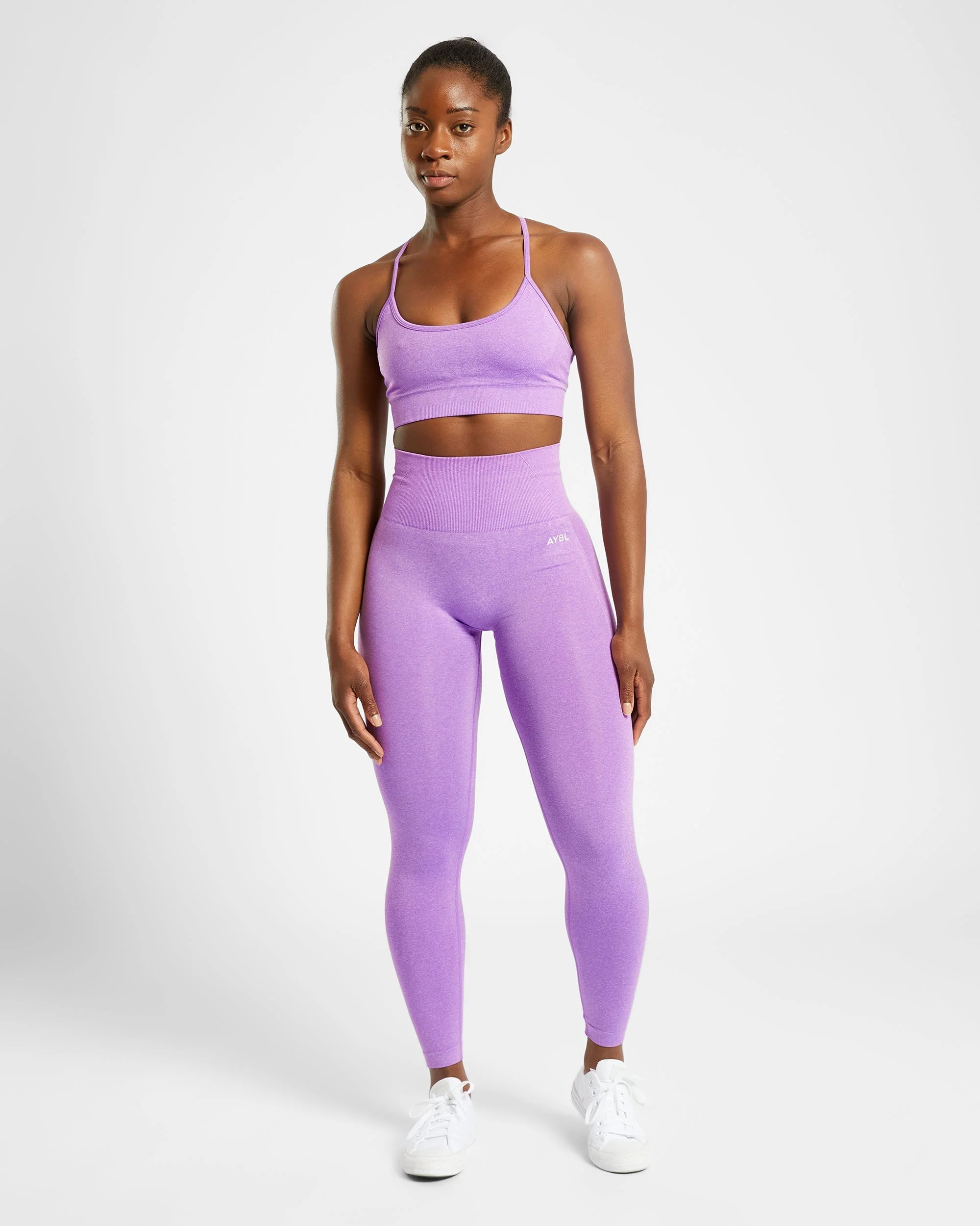 Empower Seamless Leggings - Violet Marl - Image 3