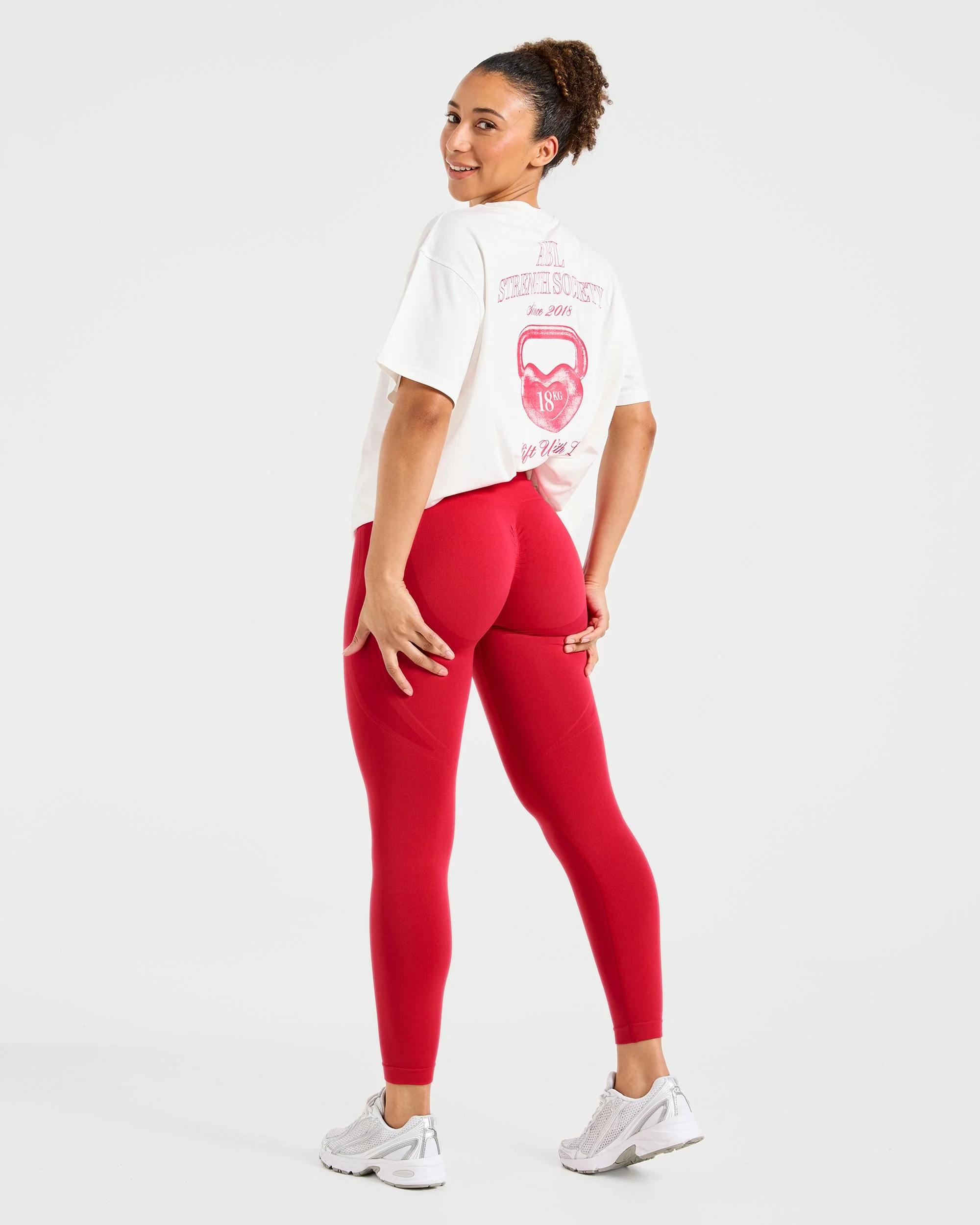 Empower Seamless Leggings - Rouge - Image 8