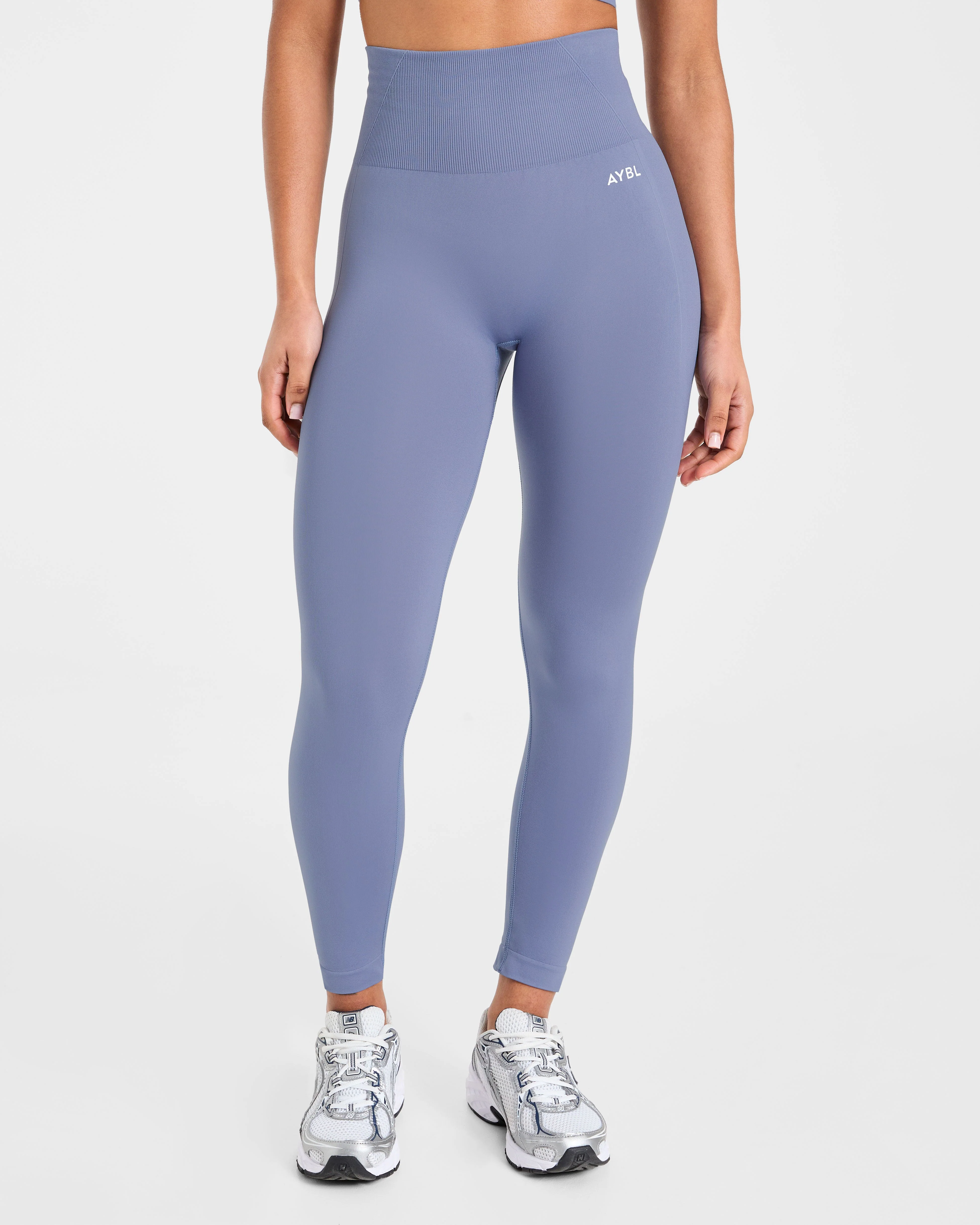 Empower Seamless Leggings - Slate Bleu - Image 2