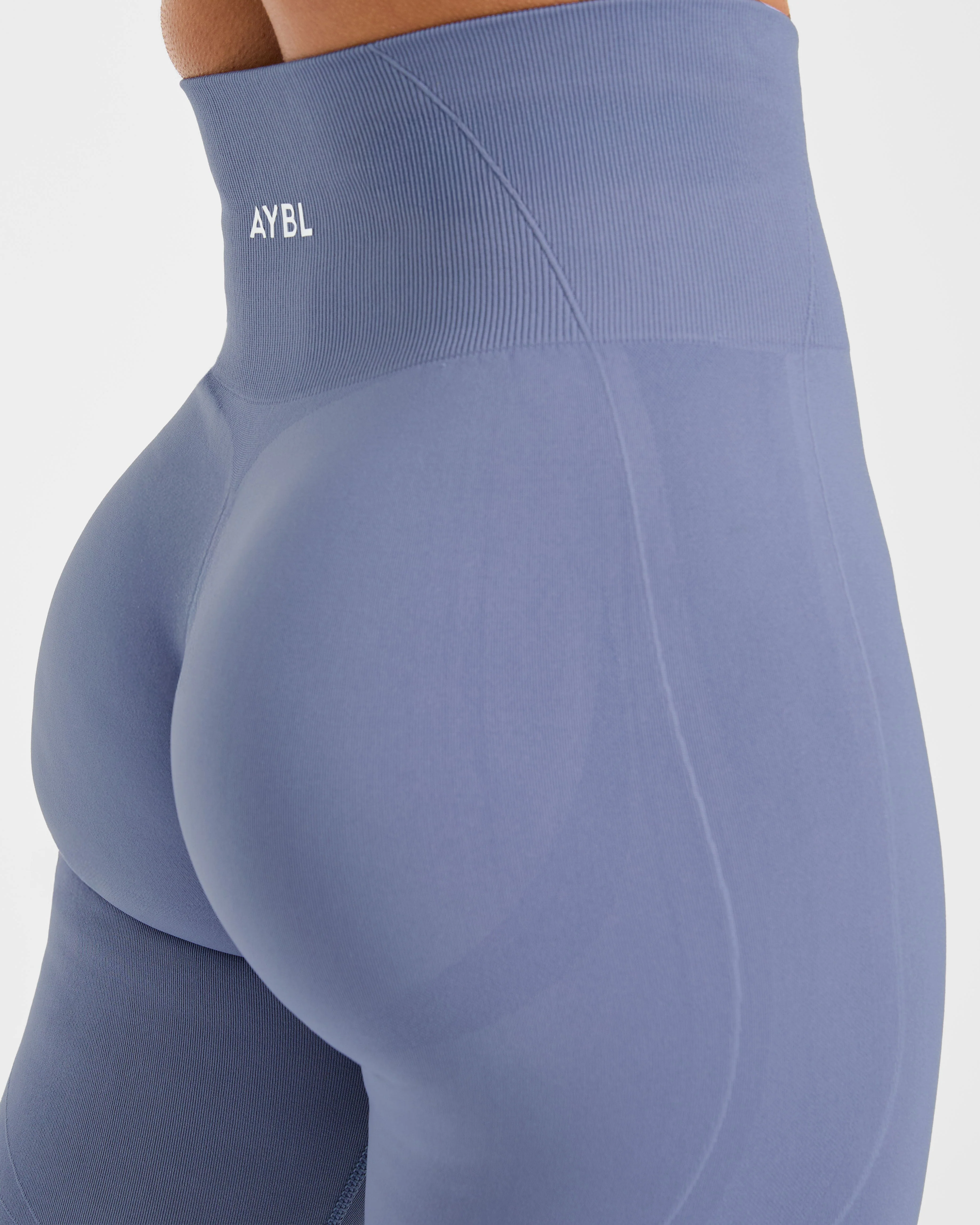 Empower Seamless Leggings - Slate Bleu - Image 5