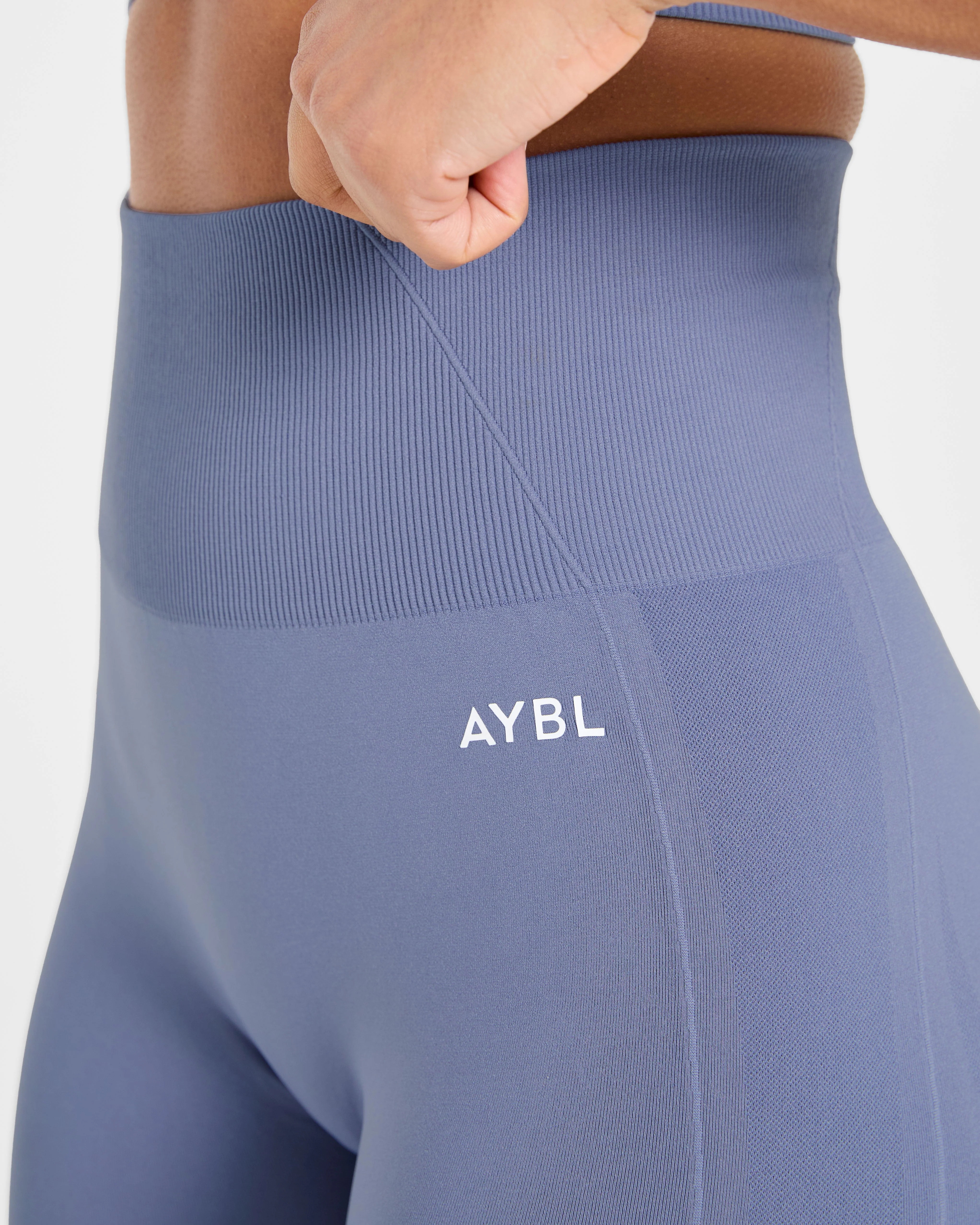 Empower Seamless Leggings - Slate Bleu - Image 6