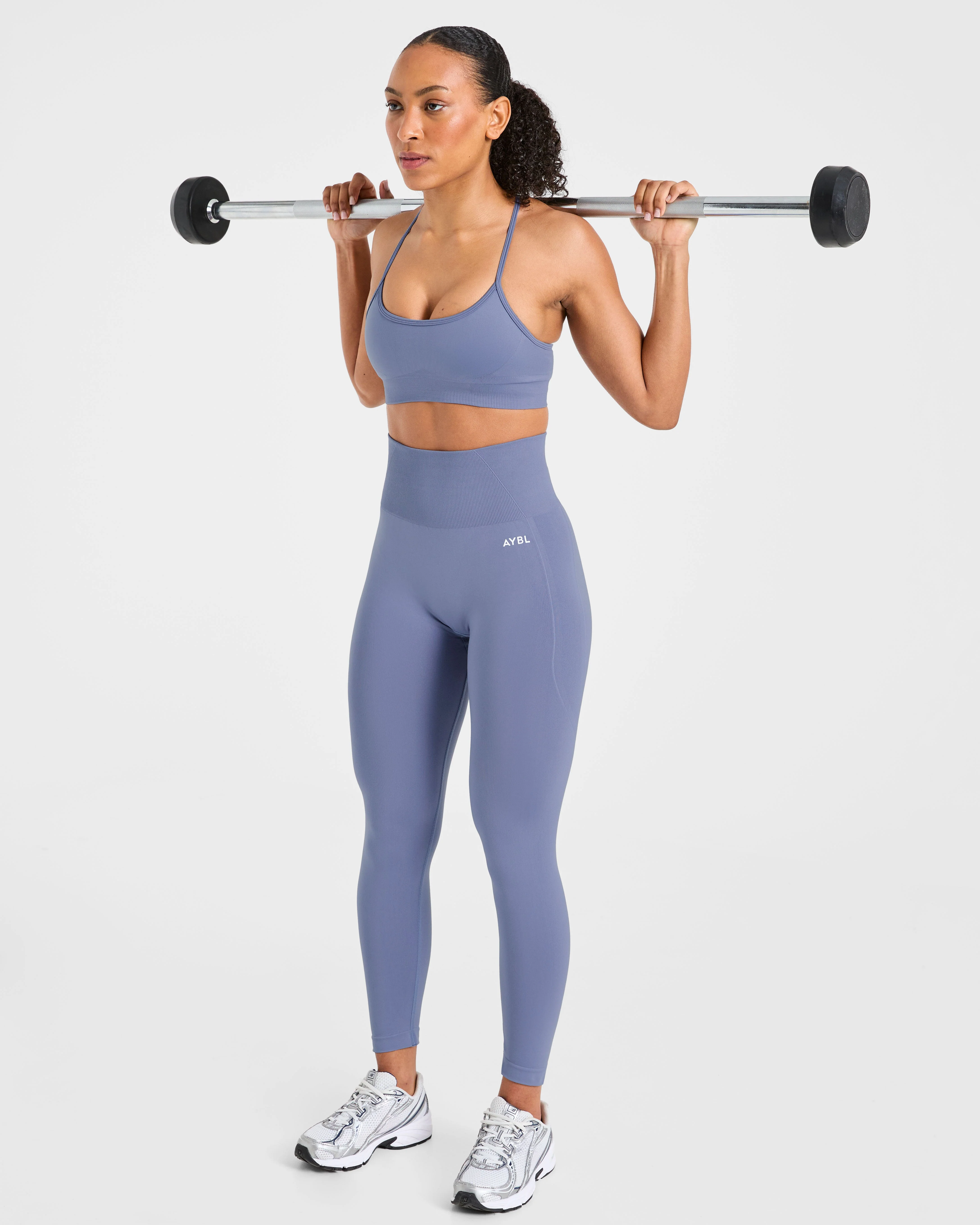Empower Seamless Leggings - Slate Bleu - Image 7
