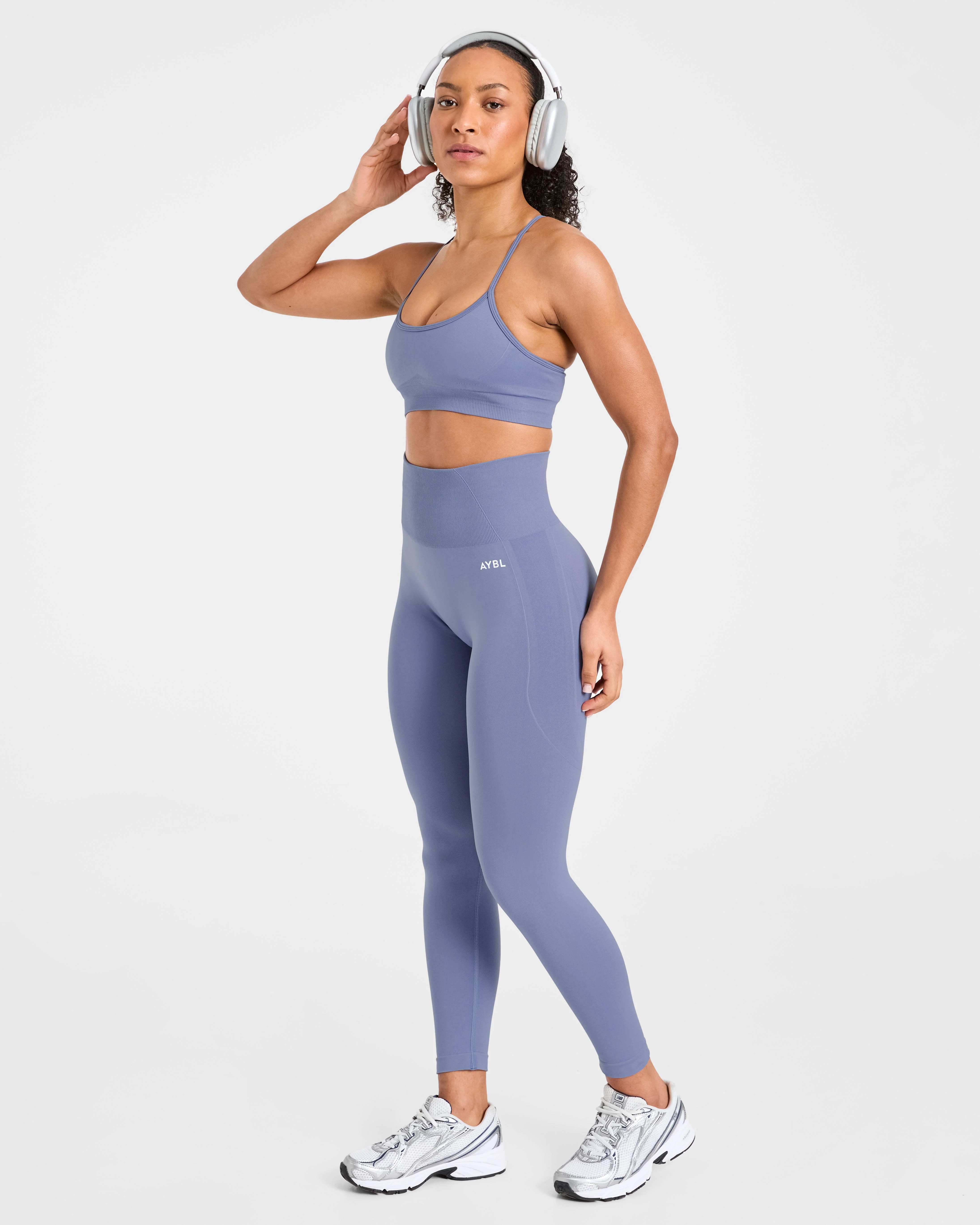 Empower Seamless Leggings - Slate Bleu - Image 8