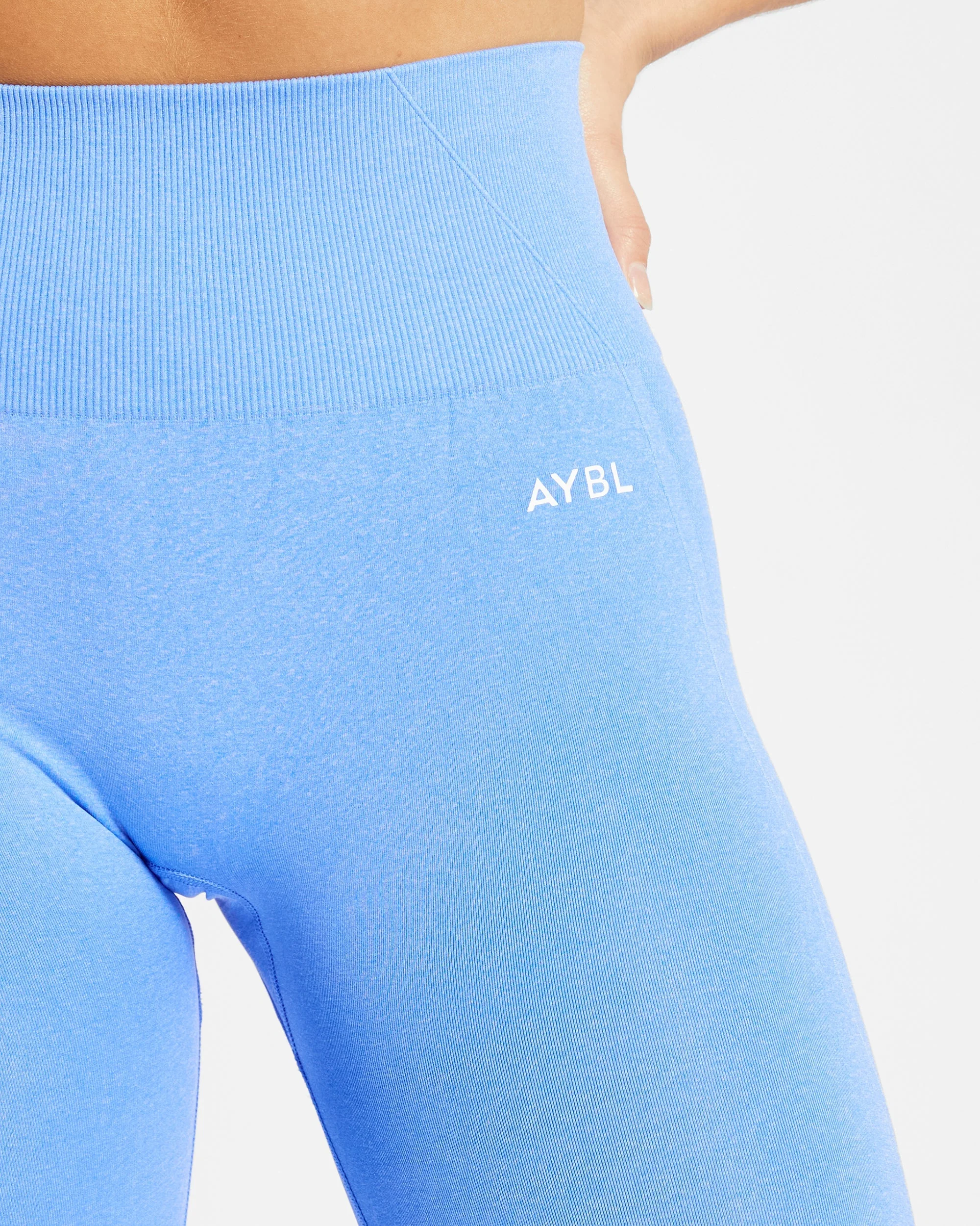 Empower Seamless Leggings - Spring Bleu Marl - Image 5