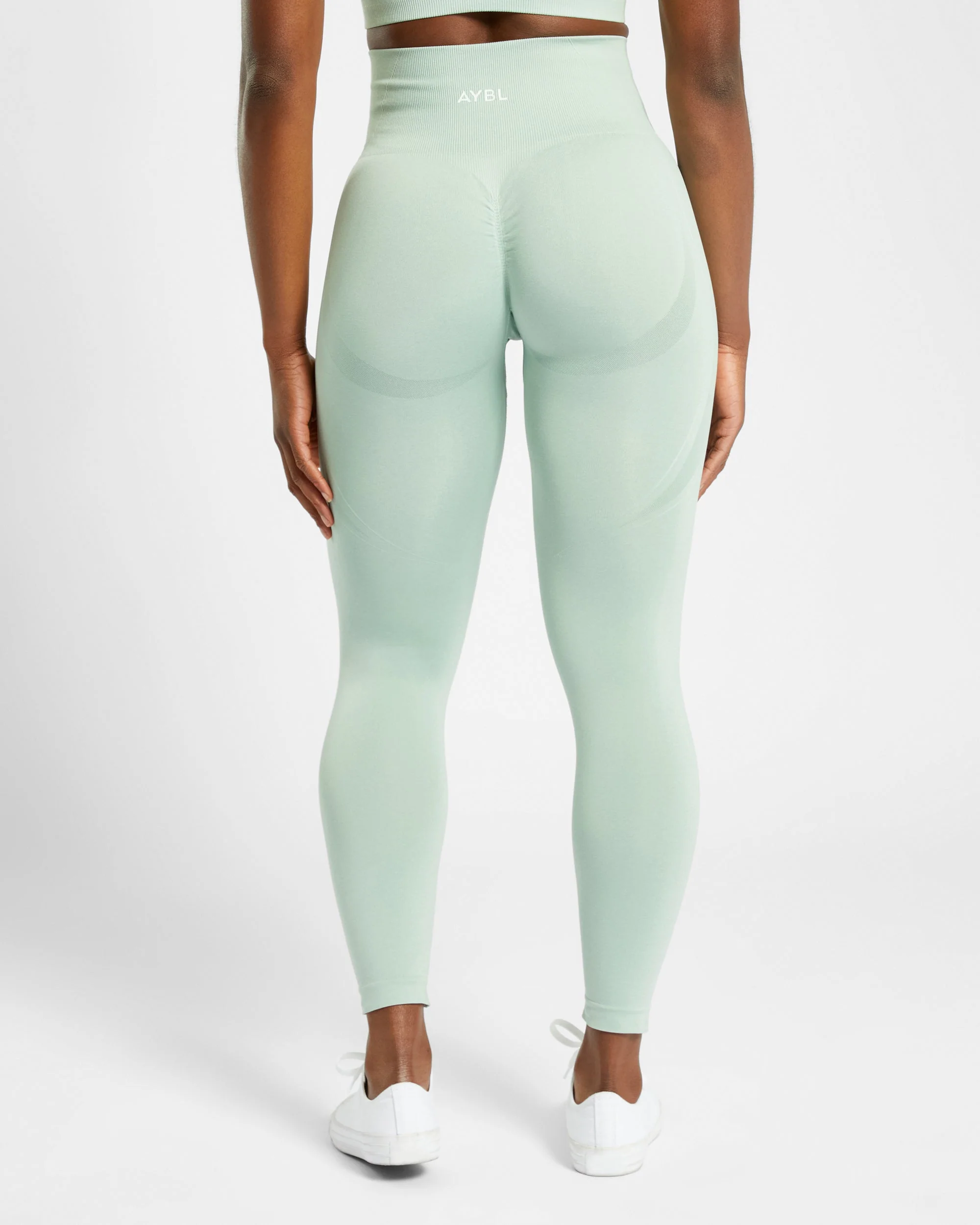 Empower Seamless Leggings - Spring Vert Marl - Image 2