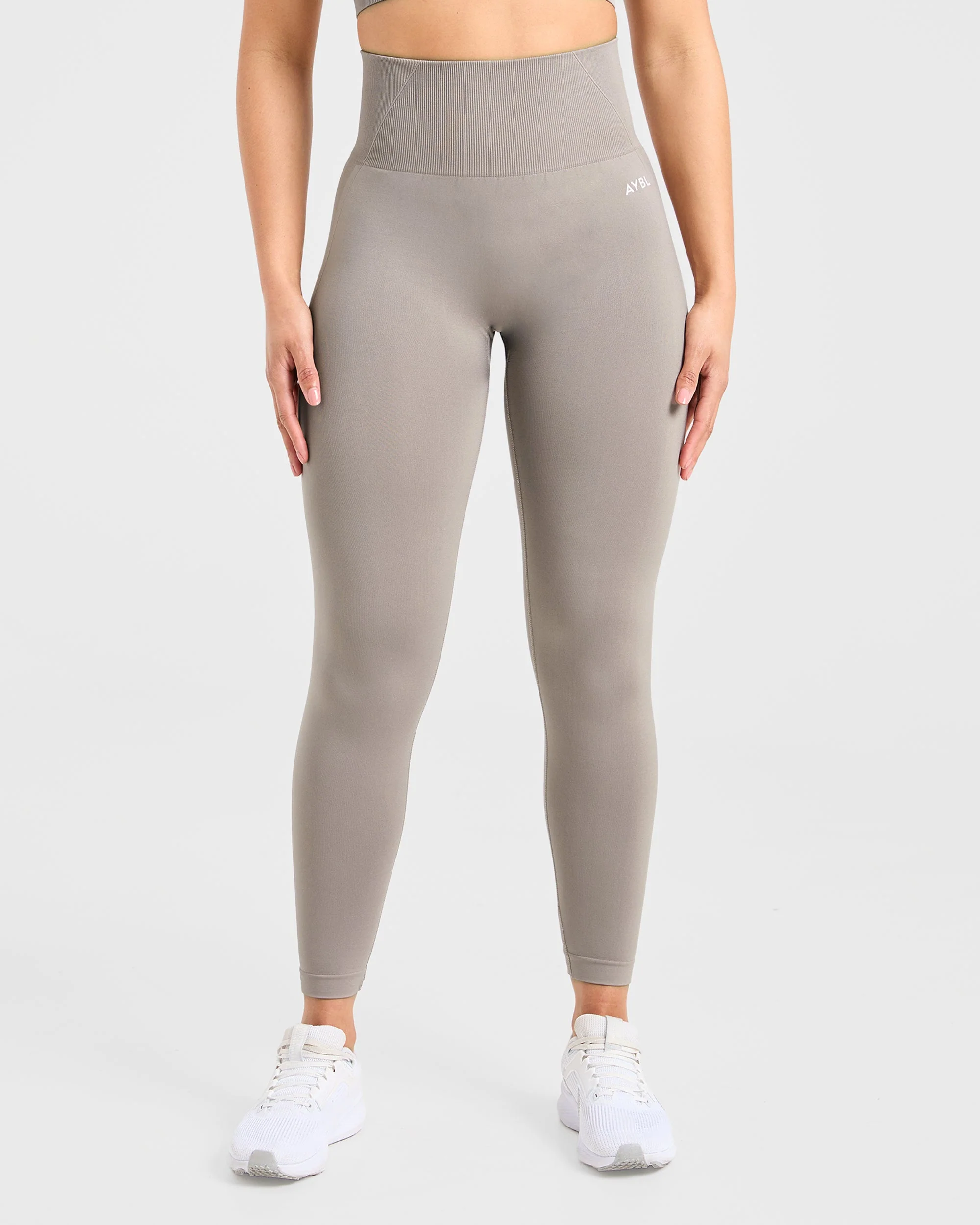 Empower Seamless Leggings - Taupe - Image 2