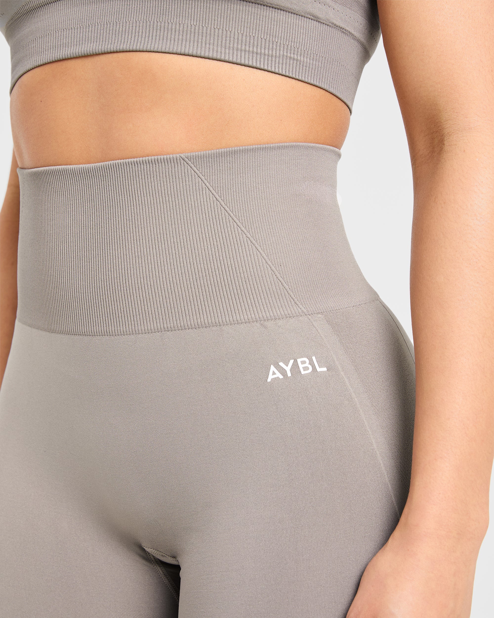 Empower Seamless Leggings - Taupe - Image 5