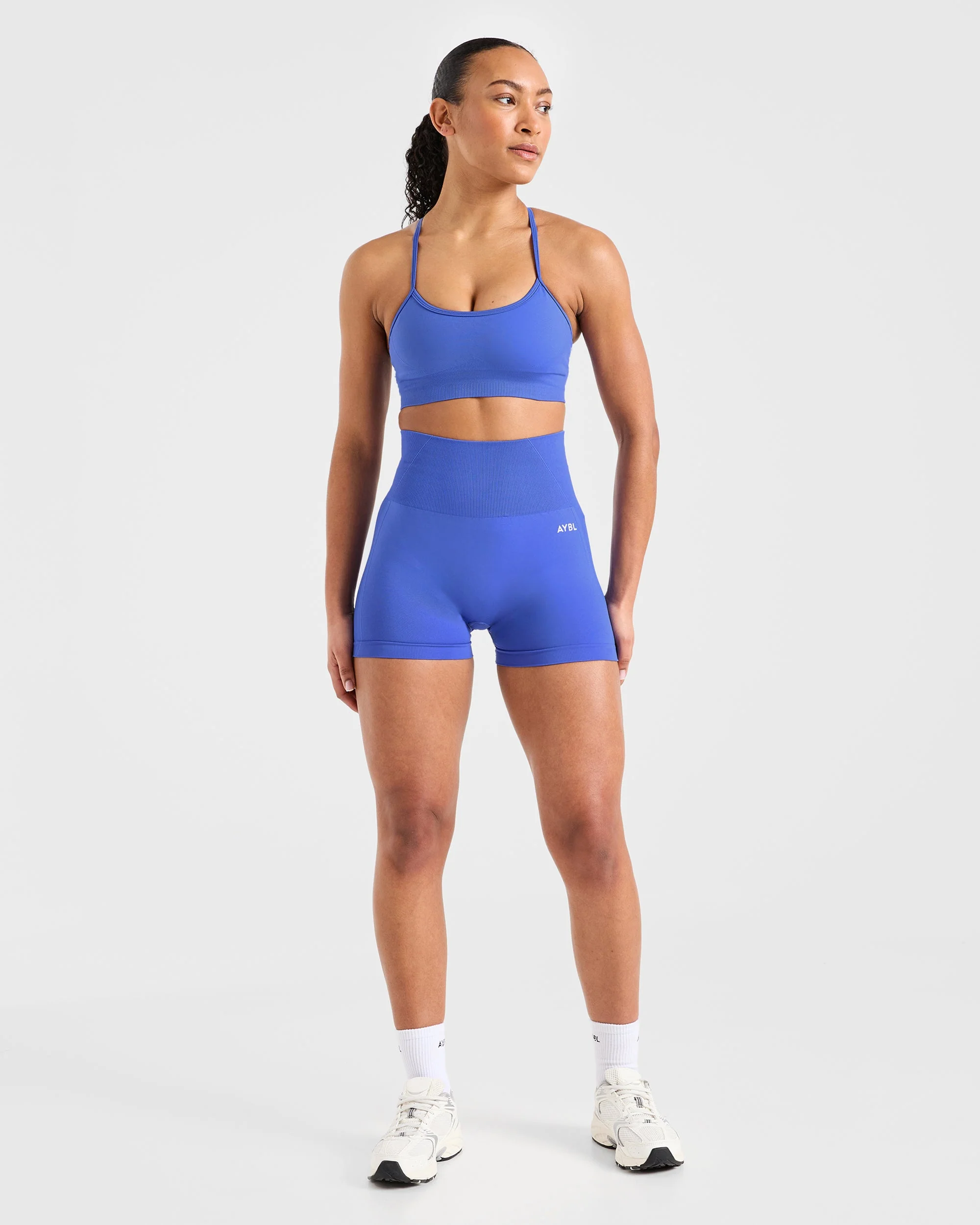 Empower Seamless Shorts - Cobalt - Image 3