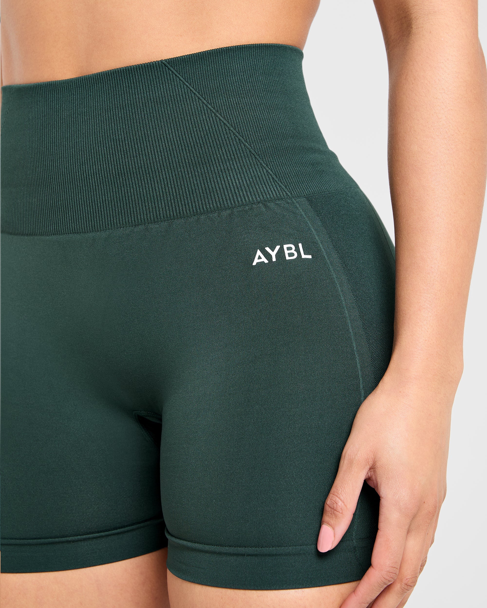 Empower Seamless Shorts - Dark Vert - Image 5