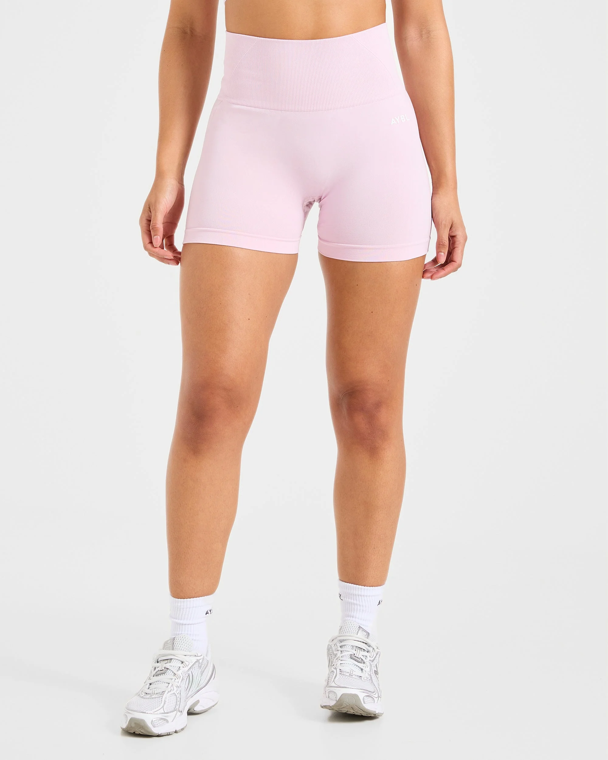 Empower Seamless Shorts - Iced Rose - Image 2