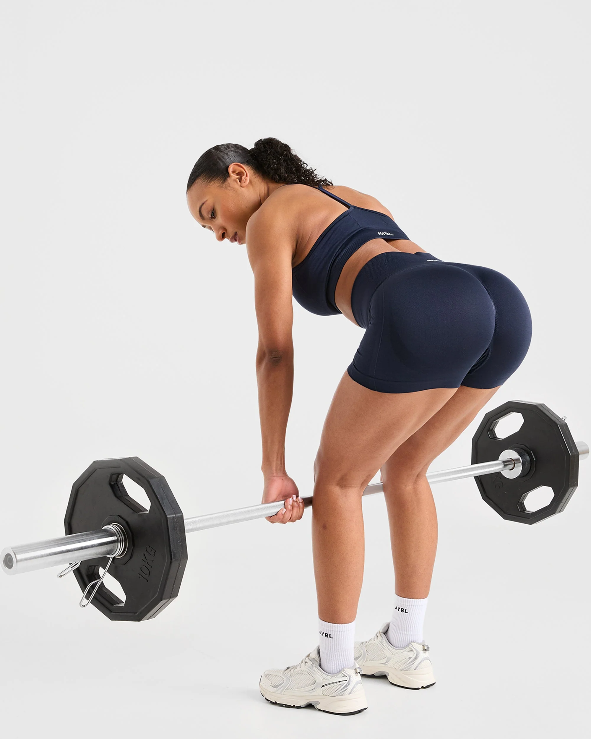 Empower Seamless Shorts - Navy - Image 7