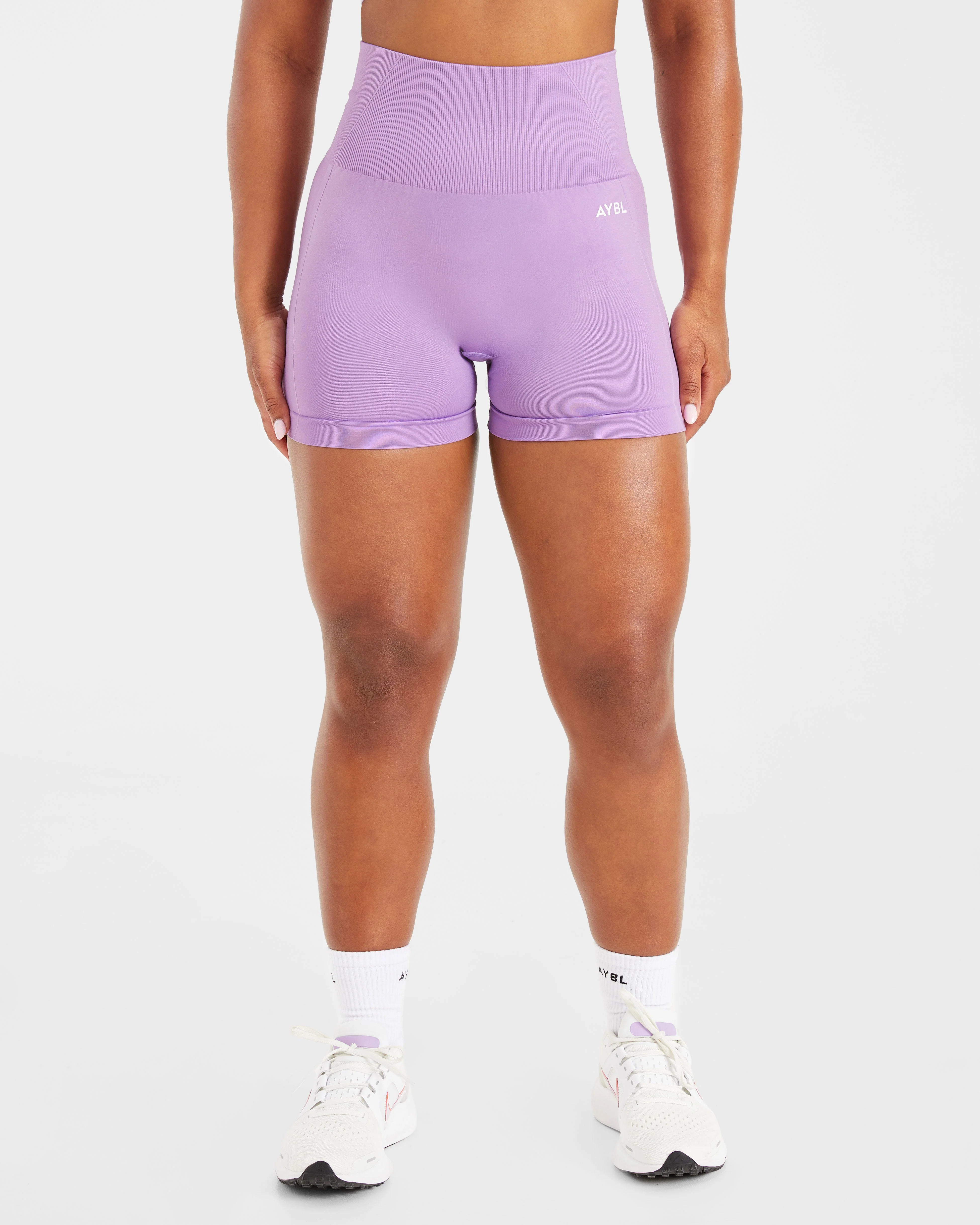 Empower Seamless Shorts - Violet - Image 2