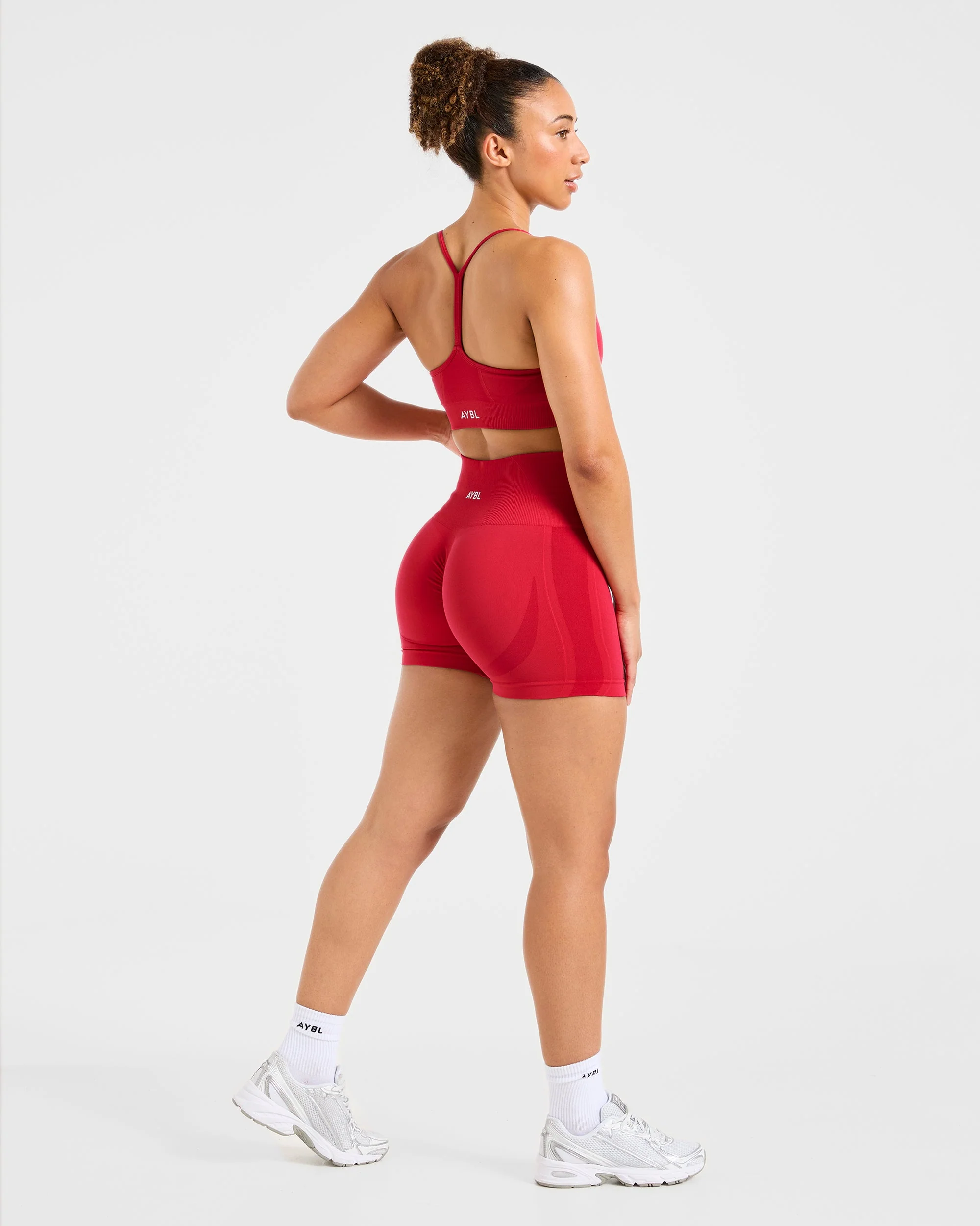 Empower Seamless Shorts - Rouge - Image 4