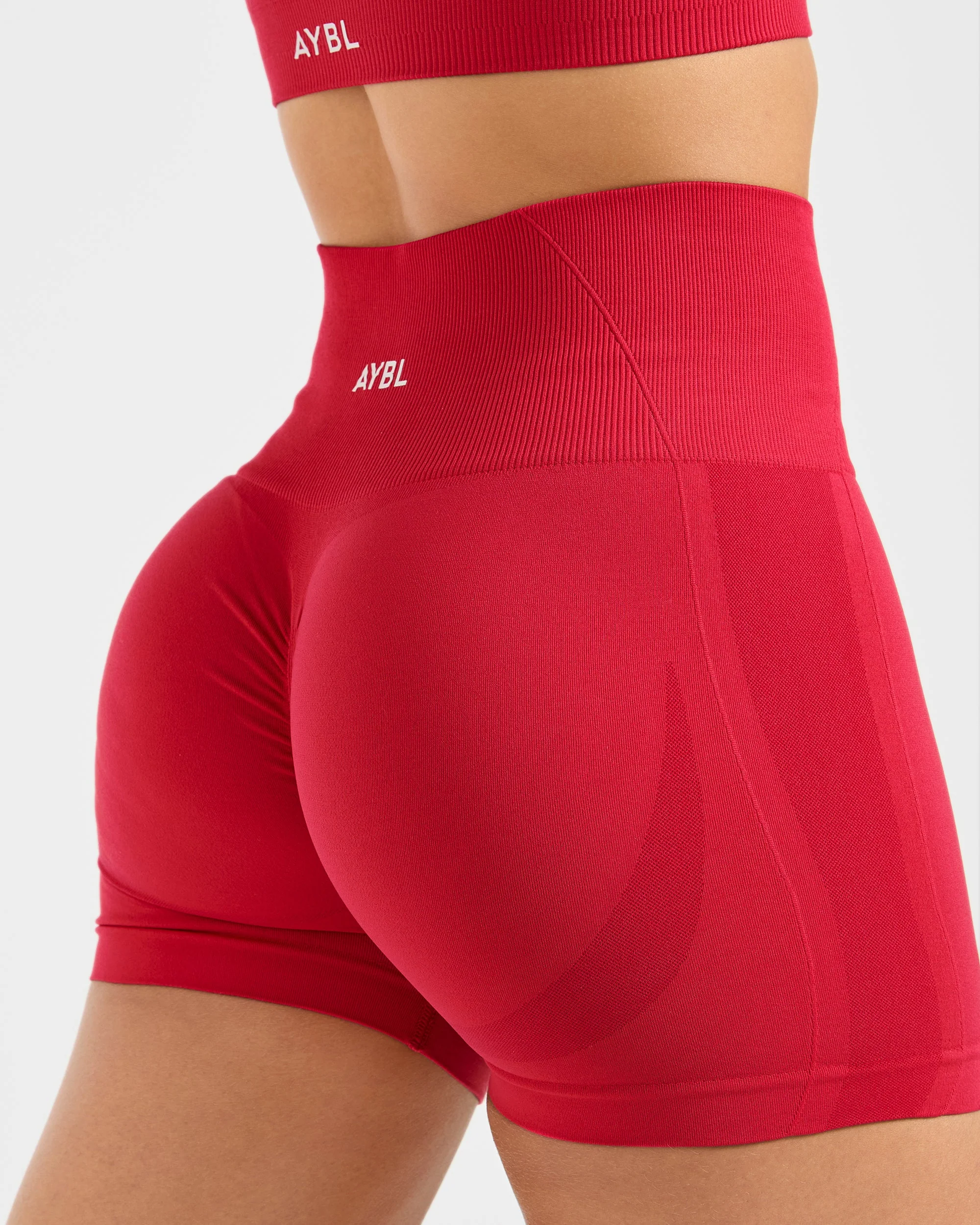 Empower Seamless Shorts - Rouge - Image 5