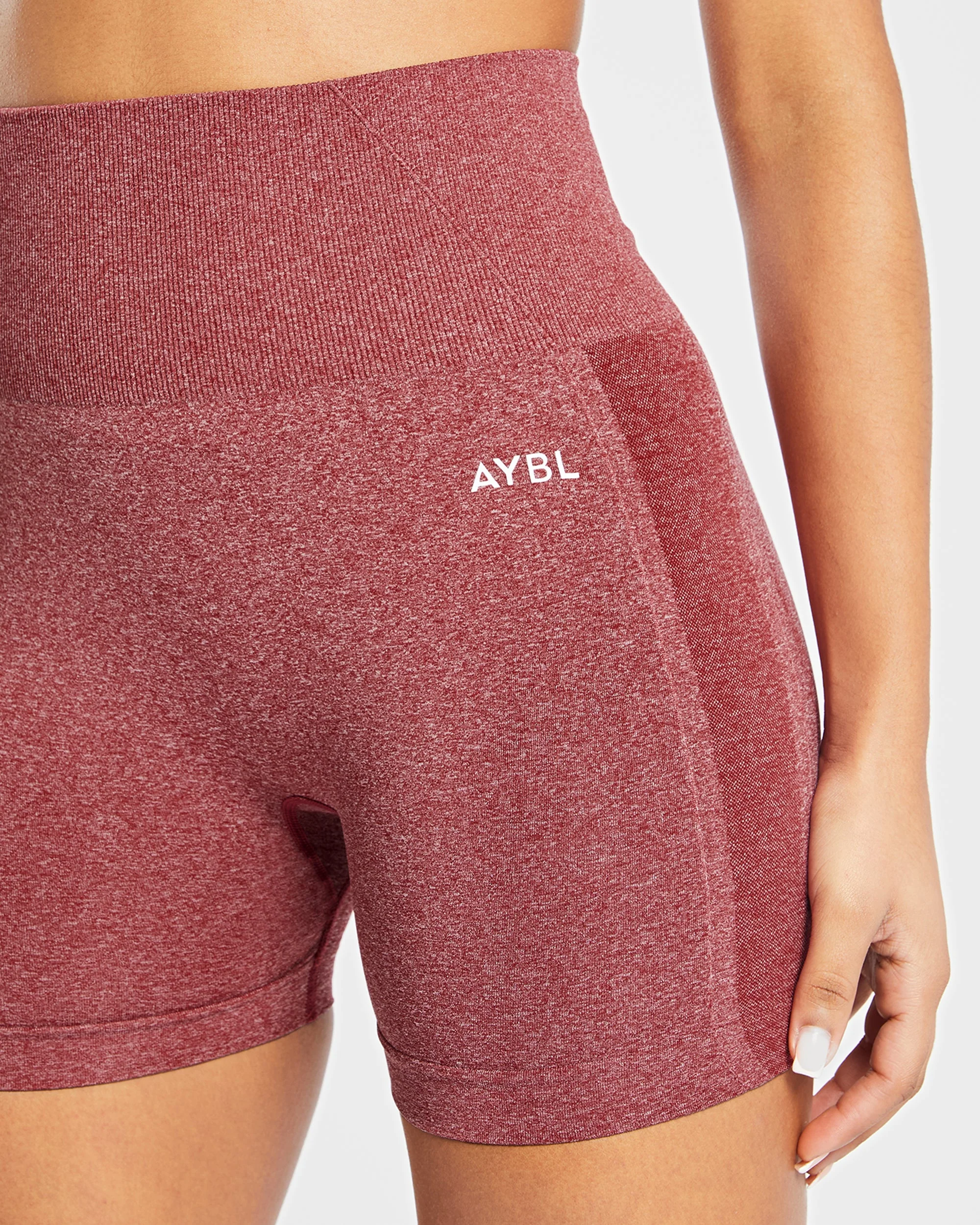 Empower Seamless Shorts - Rouge Marl - Image 5