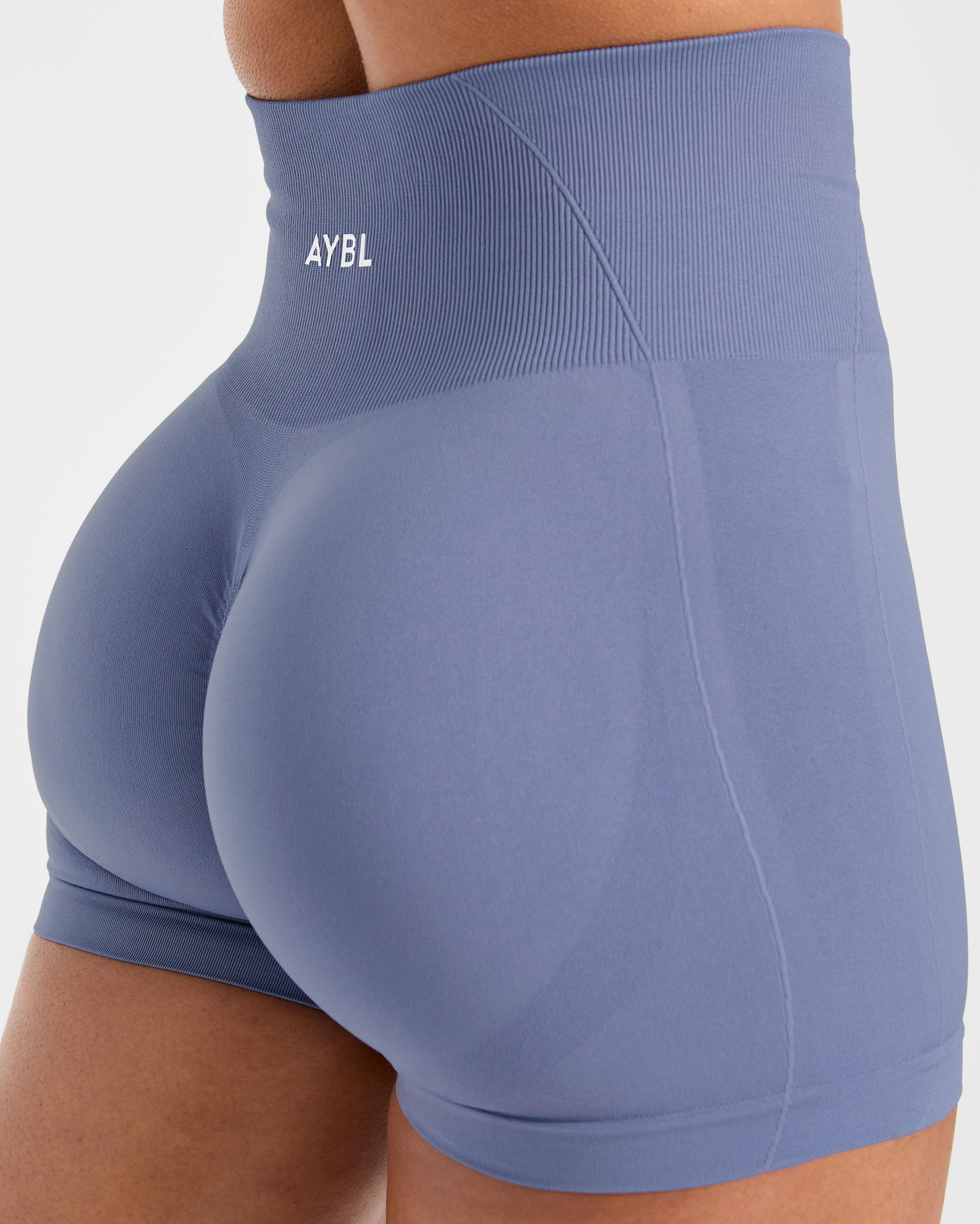 Empower Seamless Shorts - Slate Bleu - Image 5