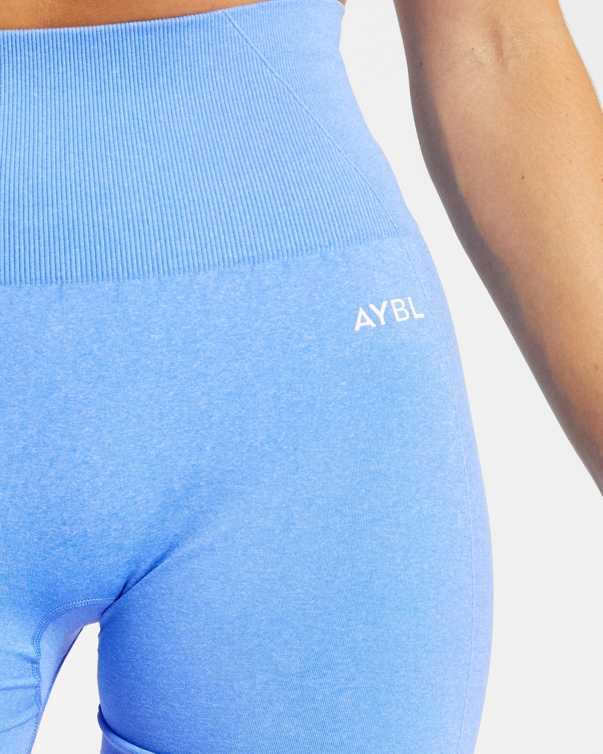 Empower Seamless Shorts - Spring Bleu Marl - Image 5