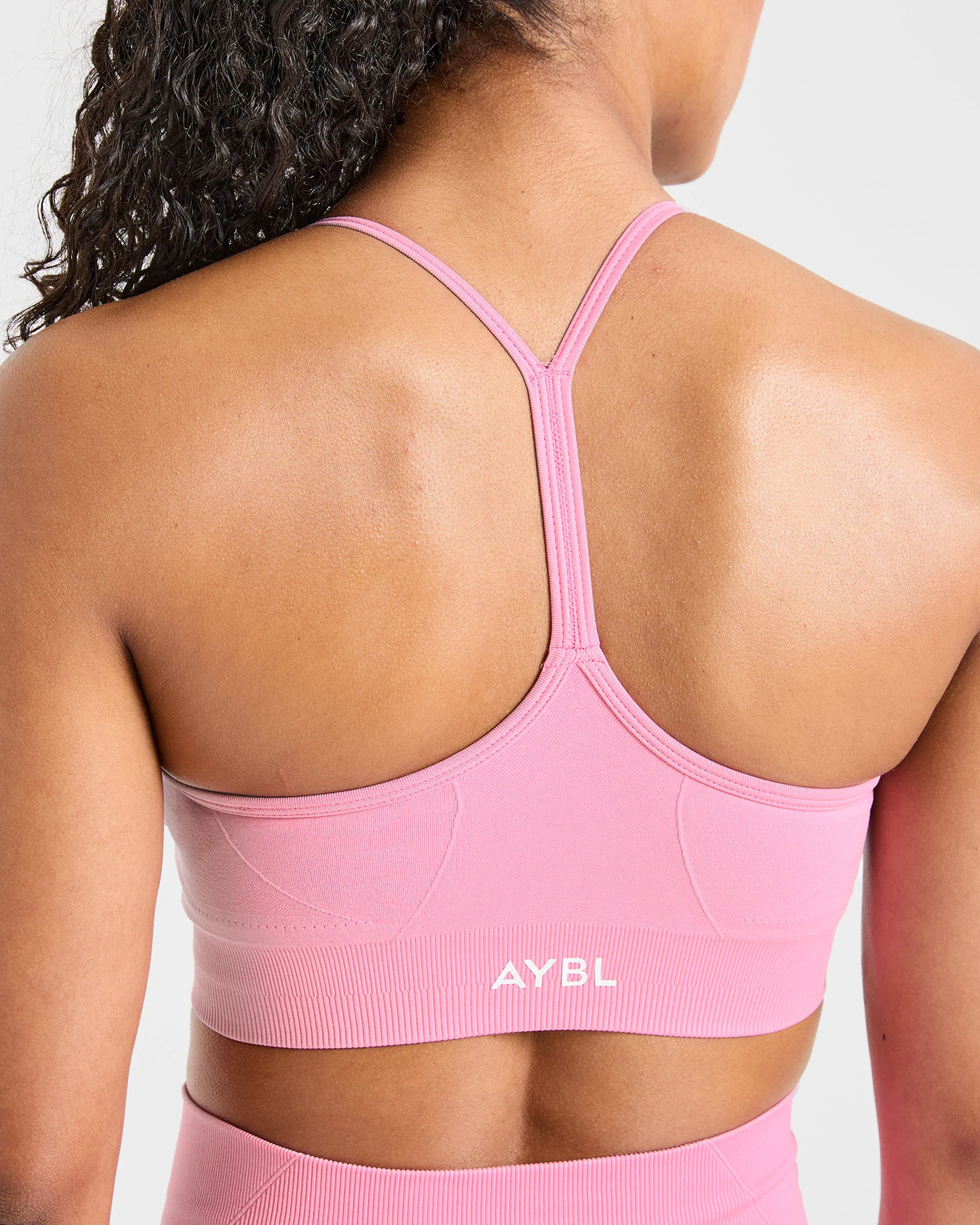 Empower Seamless Sports Bra - Baby Rose - Image 6