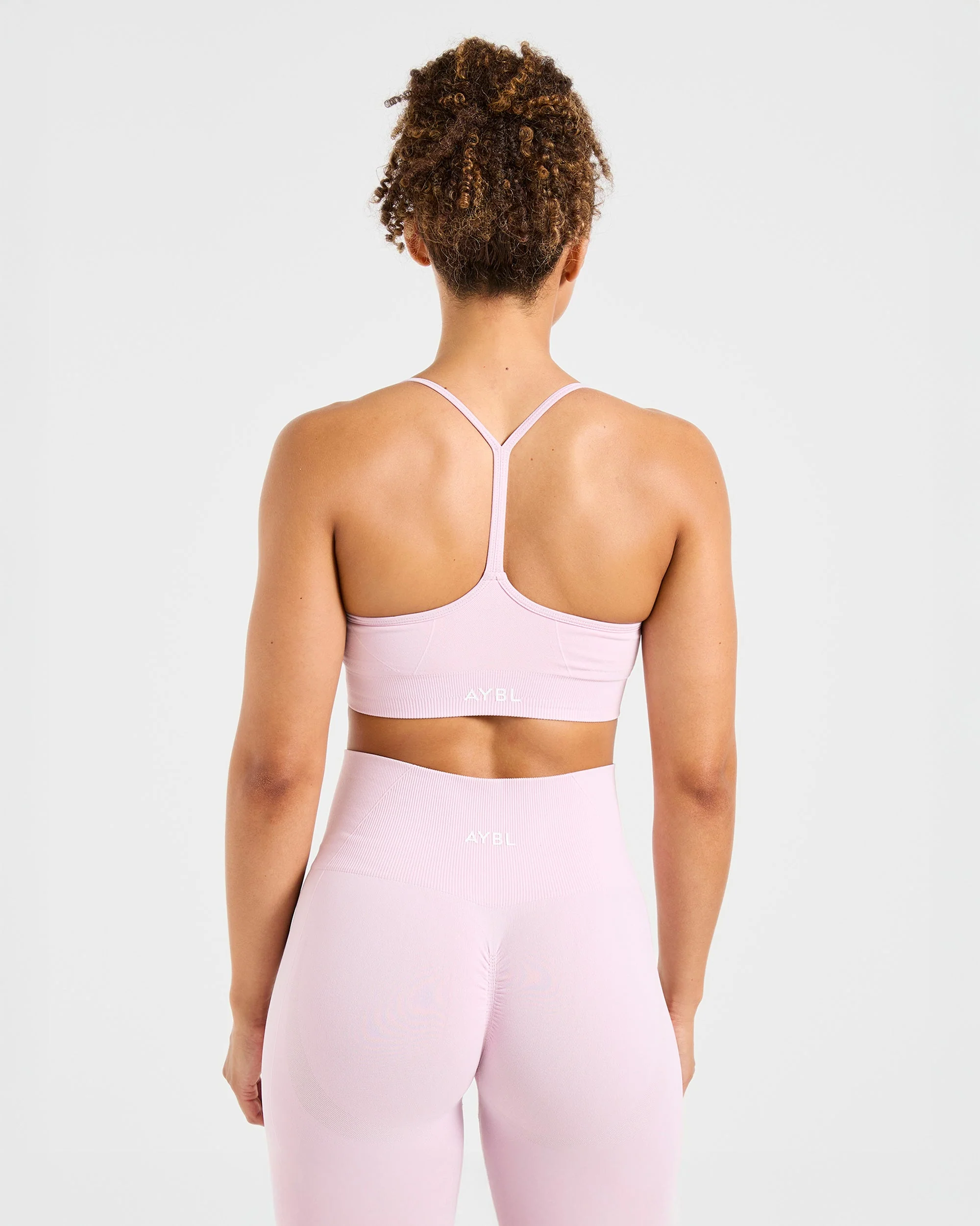 Empower Seamless Sports Bra - Iced Rose - Image 2