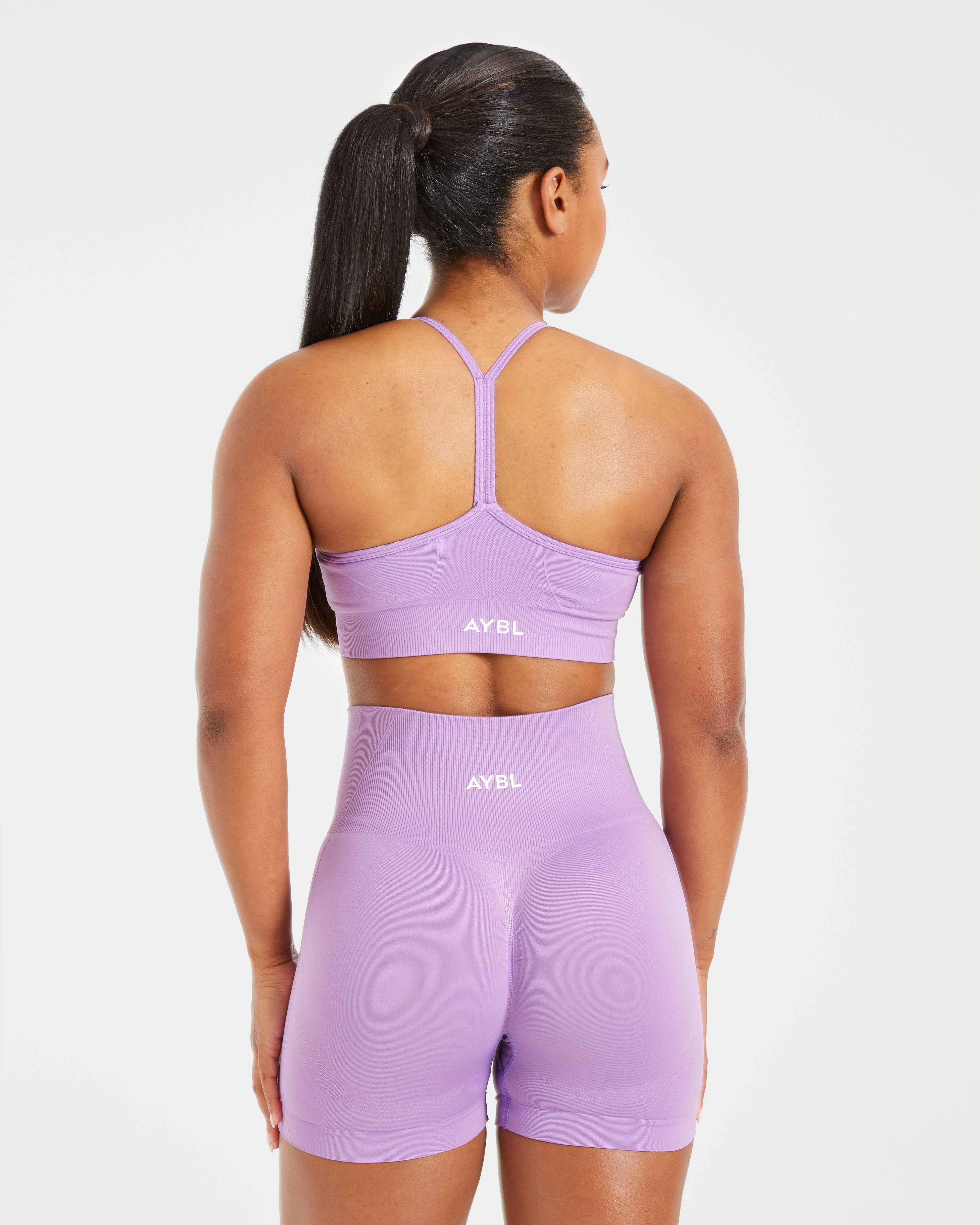 Empower Seamless Sports Bra - Violet - Image 2