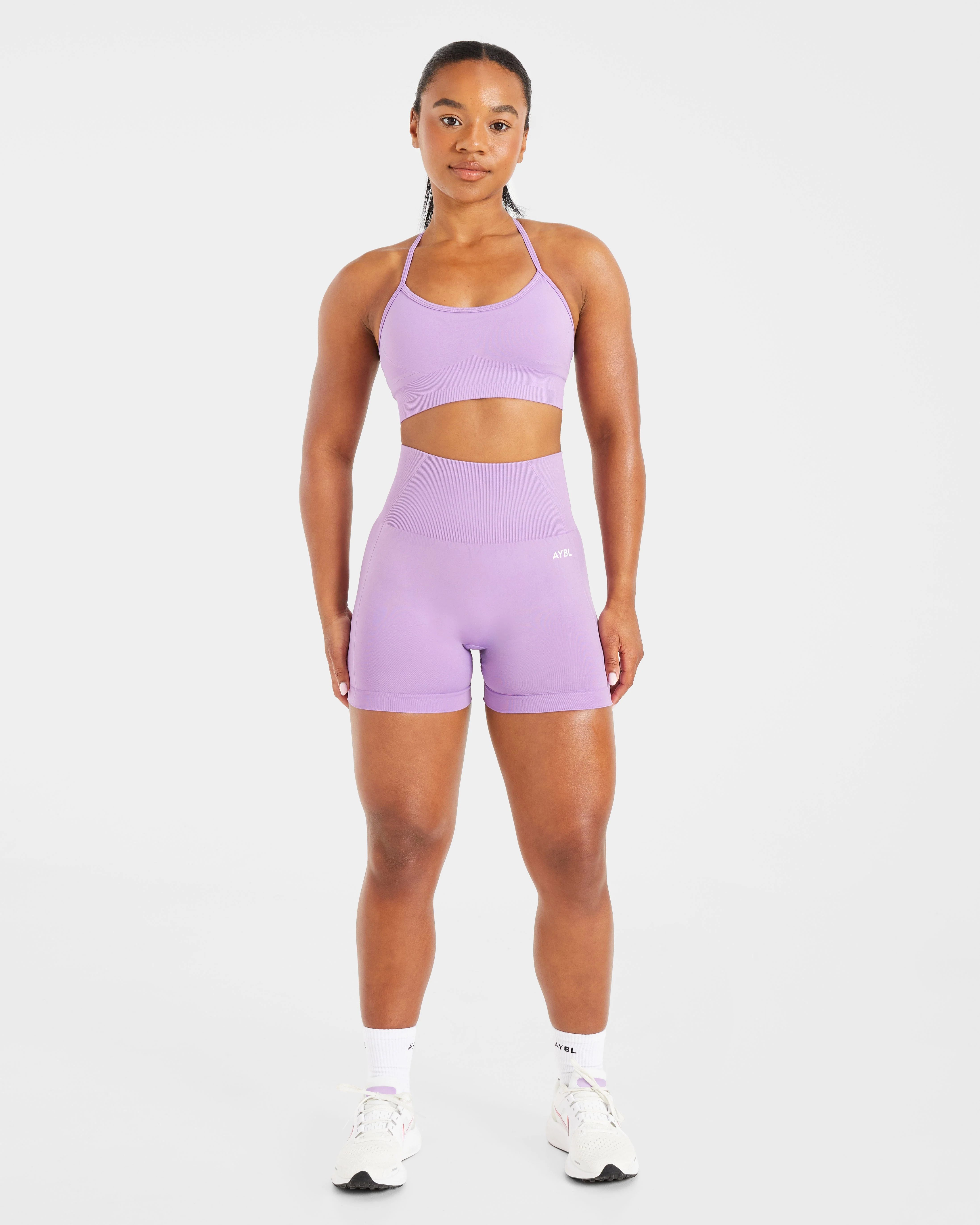Empower Seamless Sports Bra - Violet - Image 3