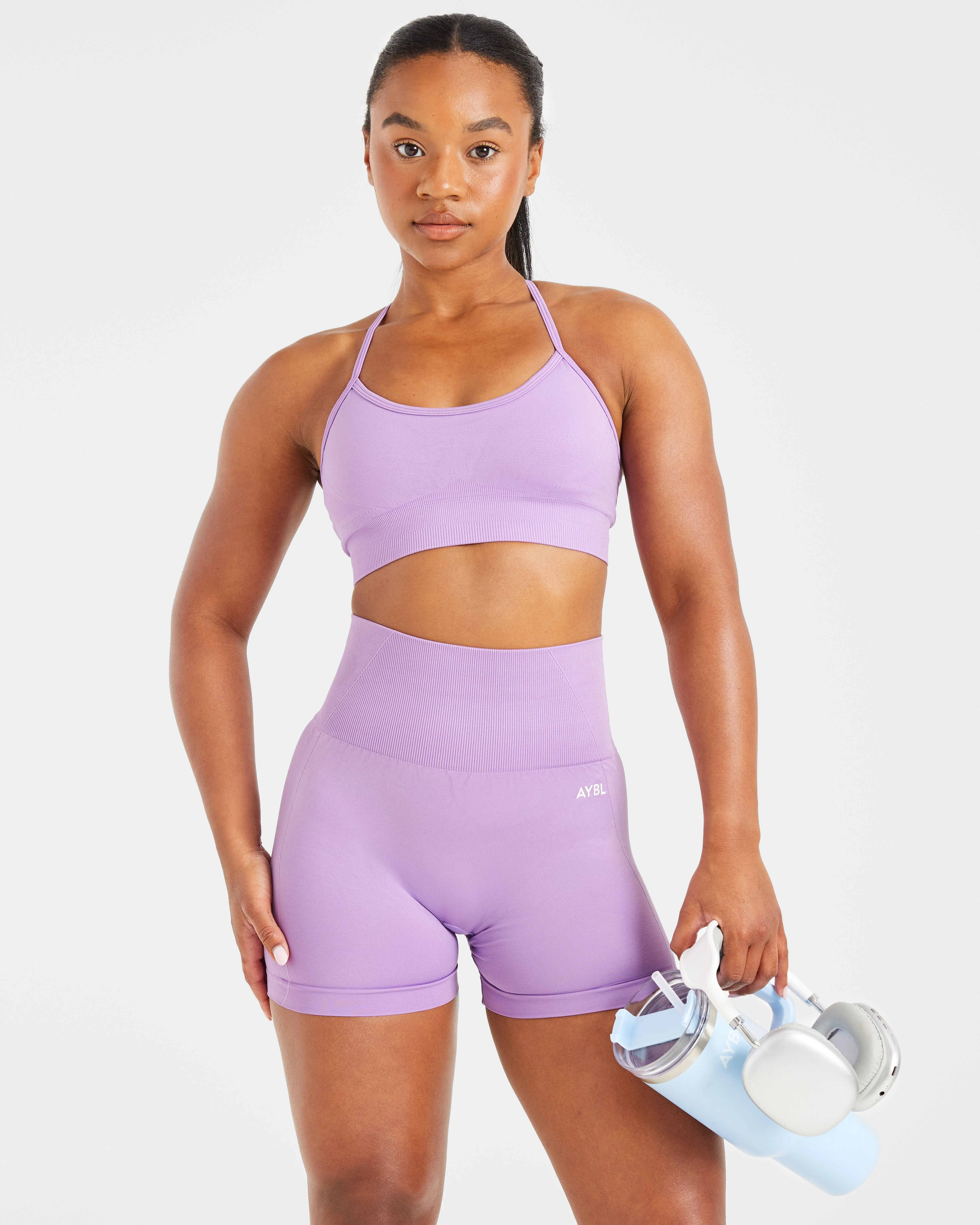 Empower Seamless Sports Bra - Violet - Image 8