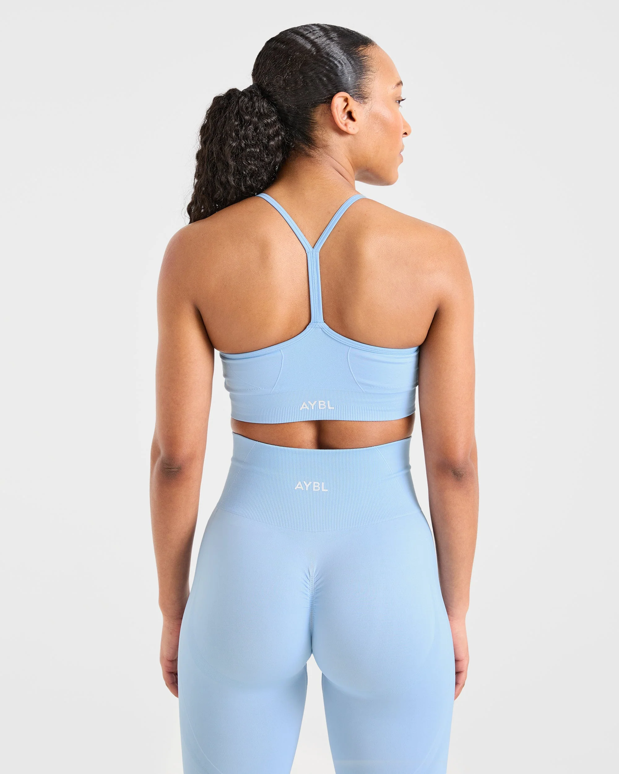 Empower Seamless Sports Bra - Sky Bleu - Image 2